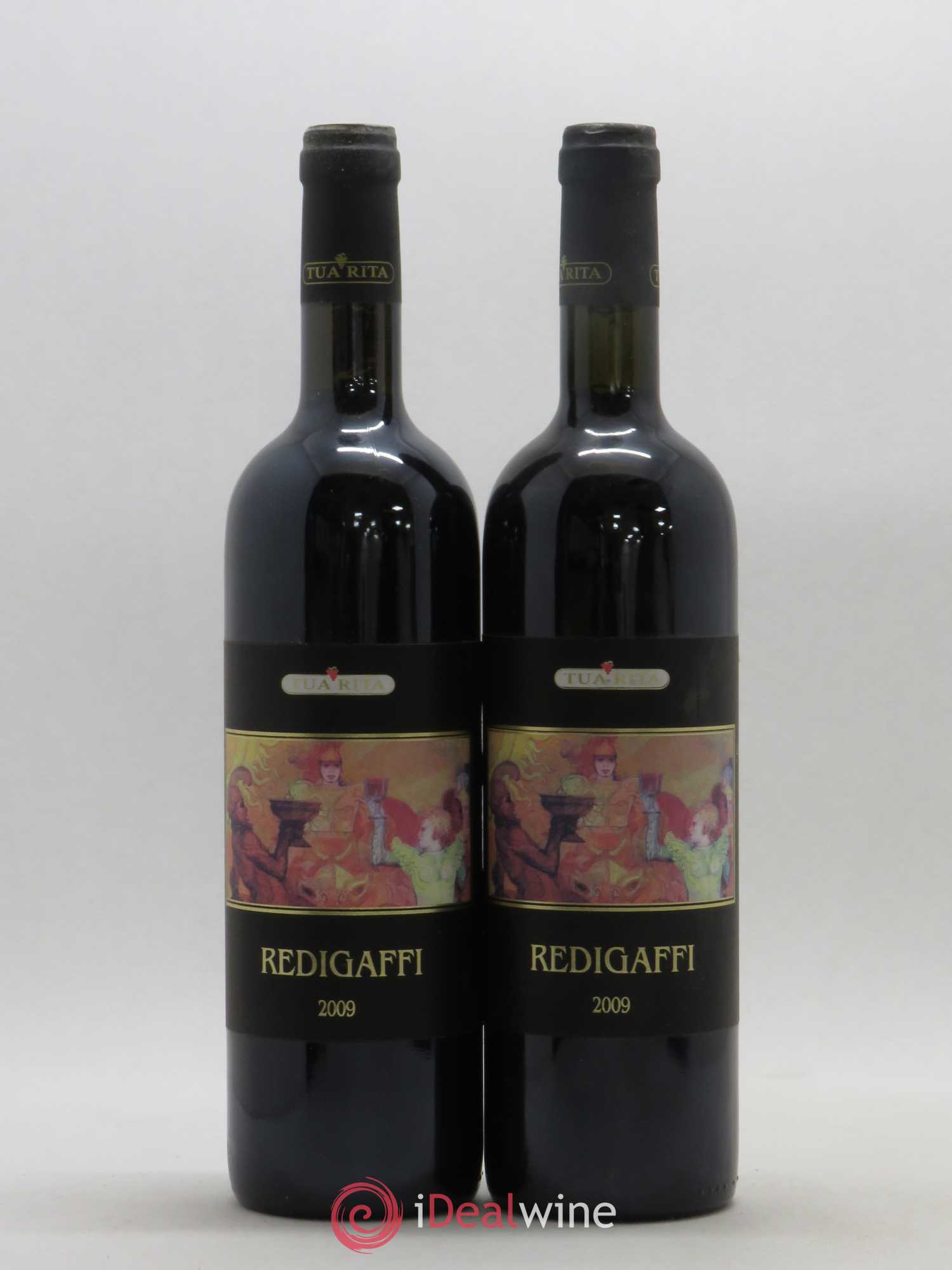 Toscana IGT Tua Rita Redigaffi 2009 - Lot de 2 bouteilles - 0