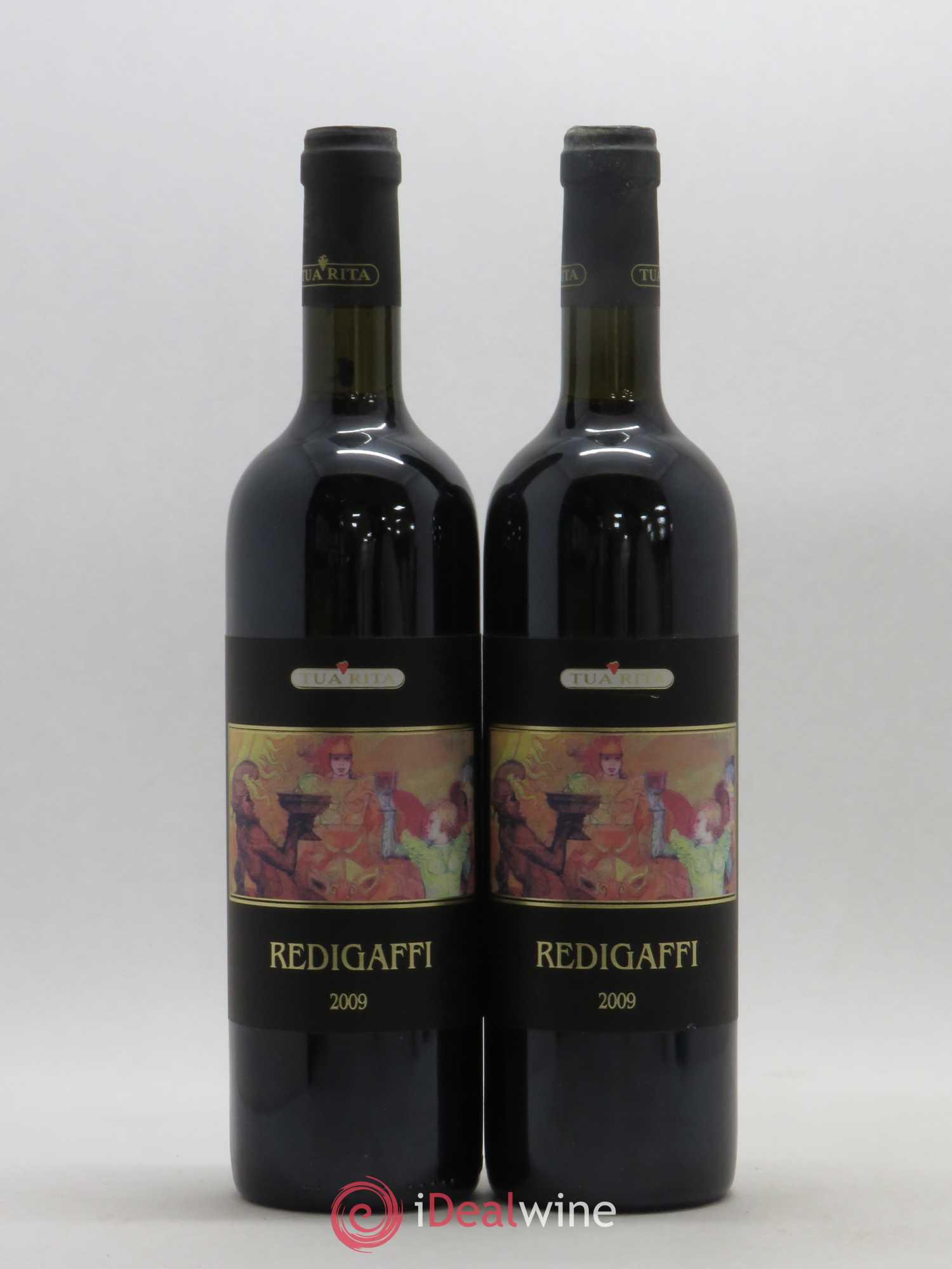 Toscana IGT Tua Rita Redigaffi 2009 - Lot de 2 bouteilles - 0