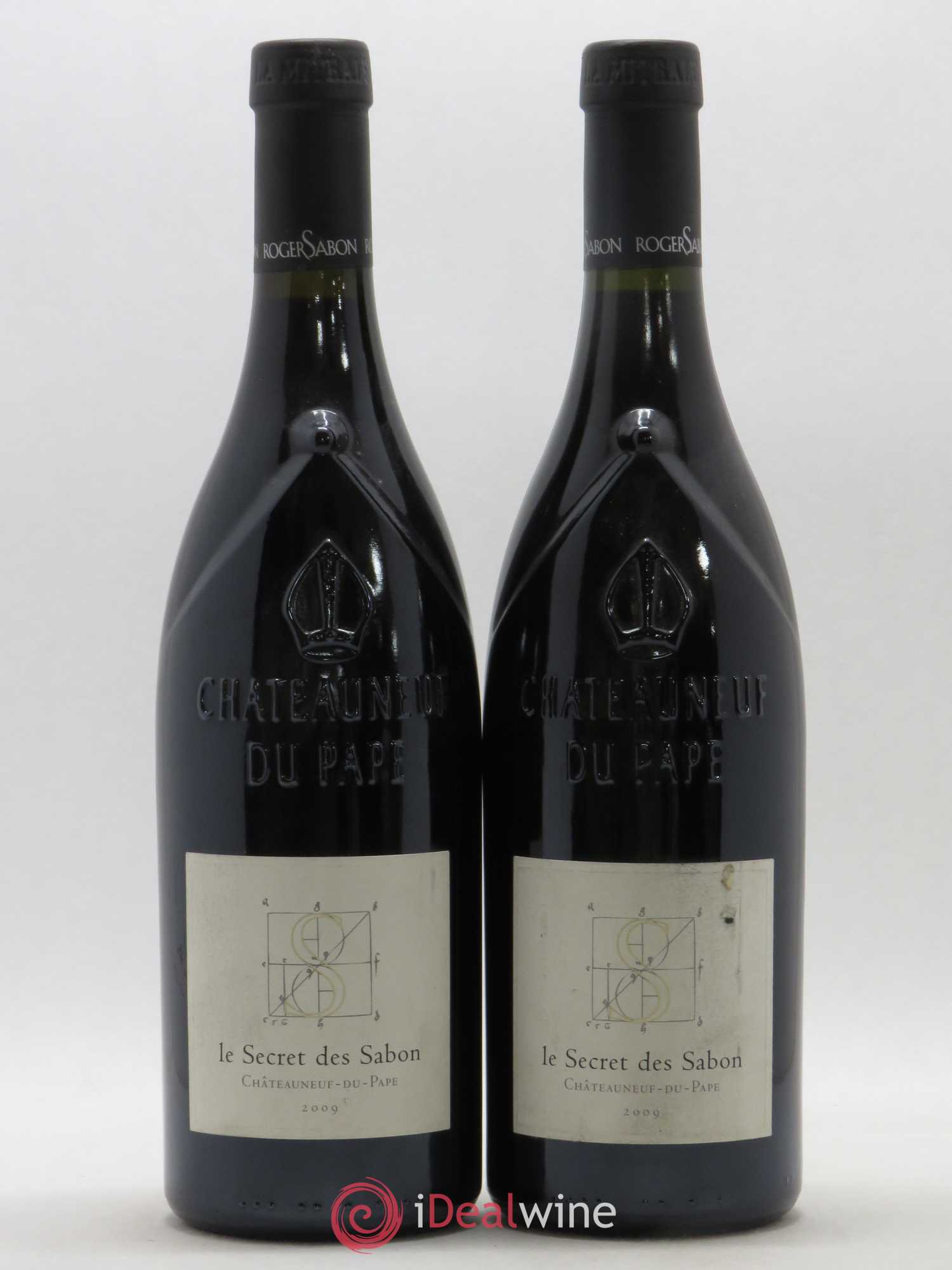 Châteauneuf-du-Pape Le Secret des Sabon Domaine Roger Sabon 2009 - Lot de 2 bouteilles - 0