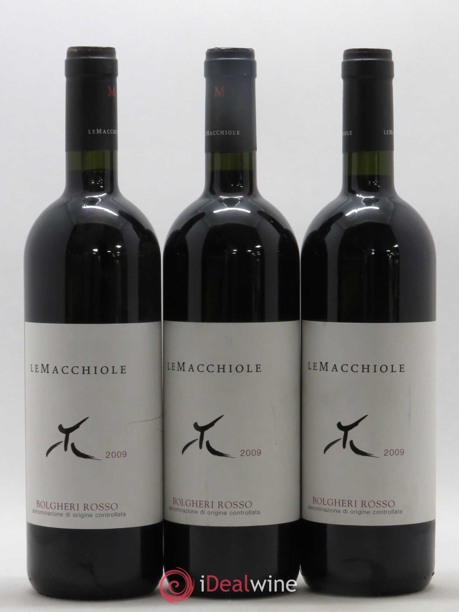 Italie Bolgheri Rosso Le Macchiole 2009 - Posten von 3 Flaschen - 0