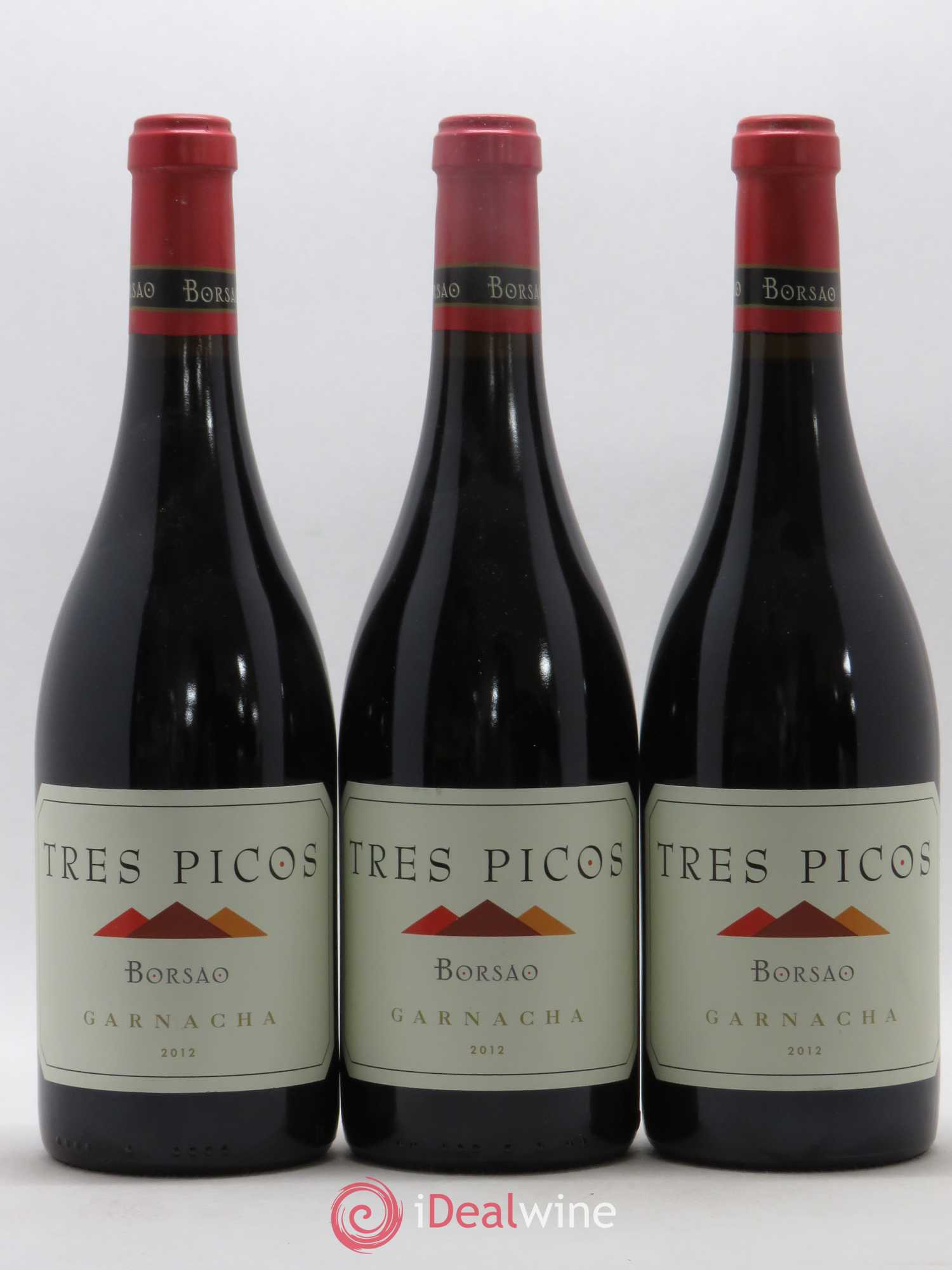 Campo de Borja Garnacha Tres Picos Borsao 2012 - Posten von 5 Flaschen - 1