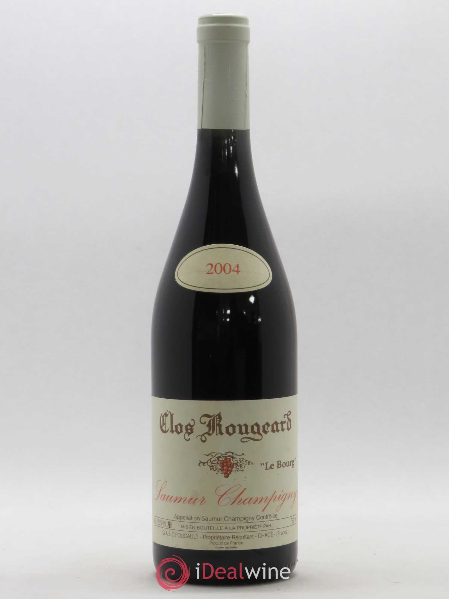 Saumur-Champigny Le Bourg Clos Rougeard 2004 - Lot de 1 bouteille - 0