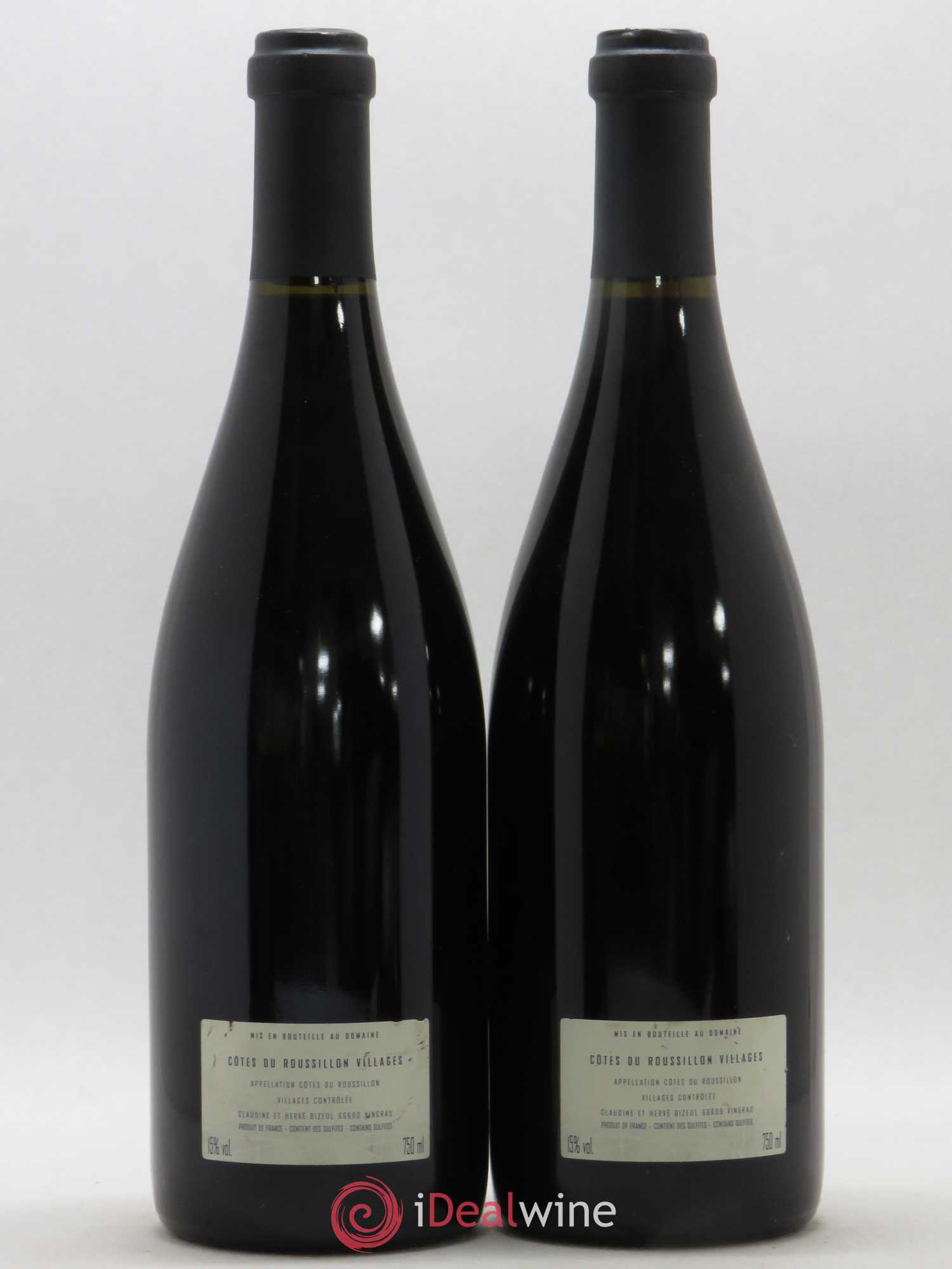 Côtes du Roussillon Villages Clos des Fées La Petite Sibérie Hervé Bizeul 2007 - Lot de 2 bouteilles - 1