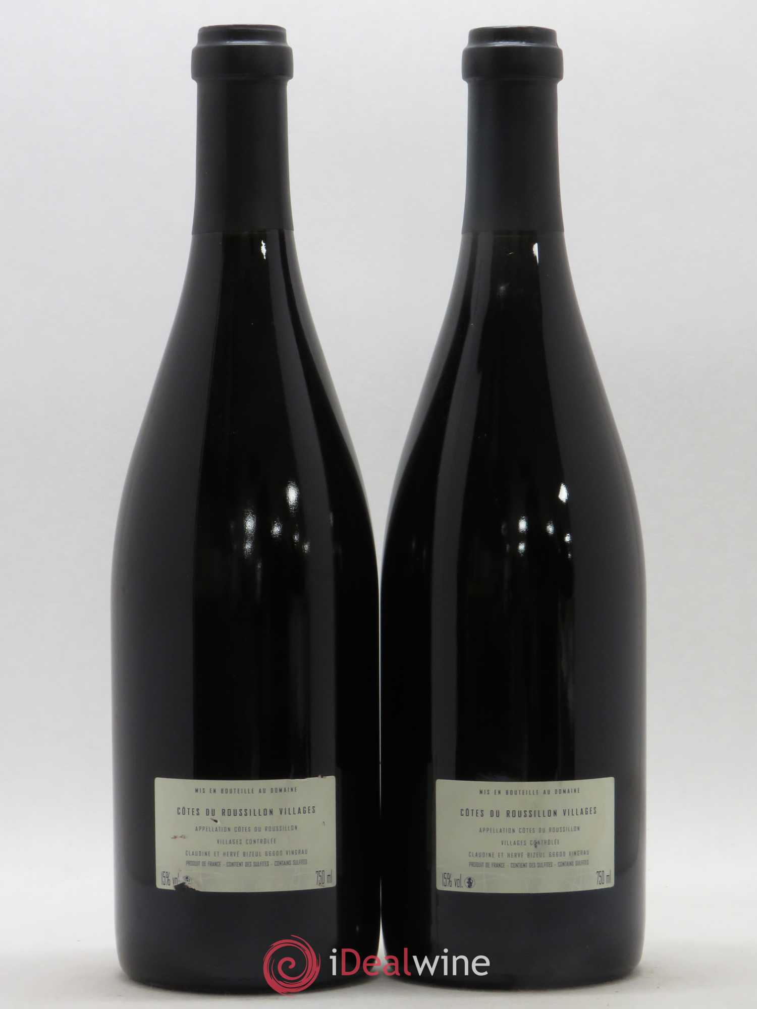 Côtes du Roussillon Villages Clos des Fées La Petite Sibérie Hervé Bizeul 2009 - Lot de 2 bouteilles - 1