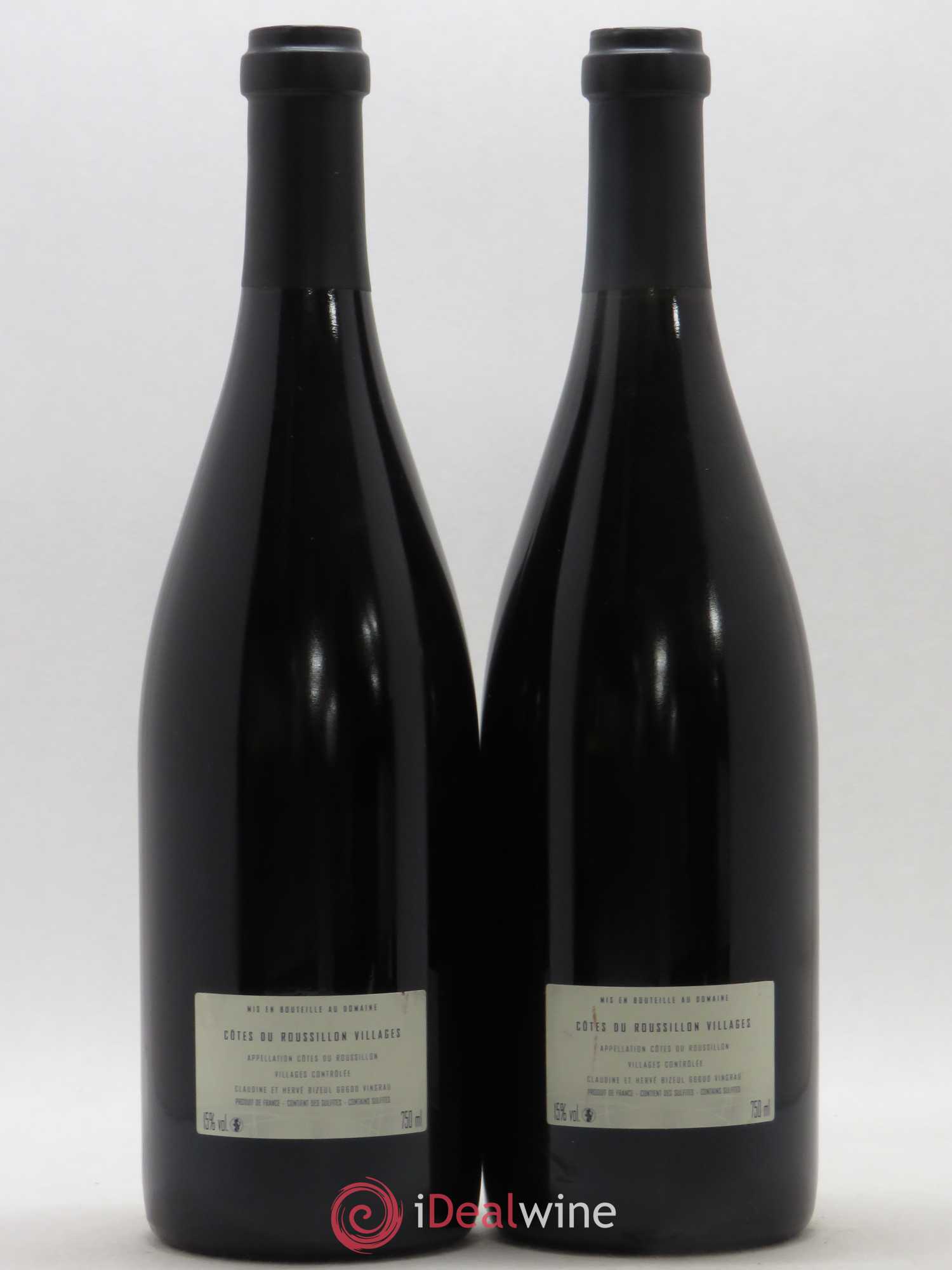 Côtes du Roussillon Villages Clos des Fées La Petite Sibérie Hervé Bizeul 2009 - Lot de 2 bouteilles - 1