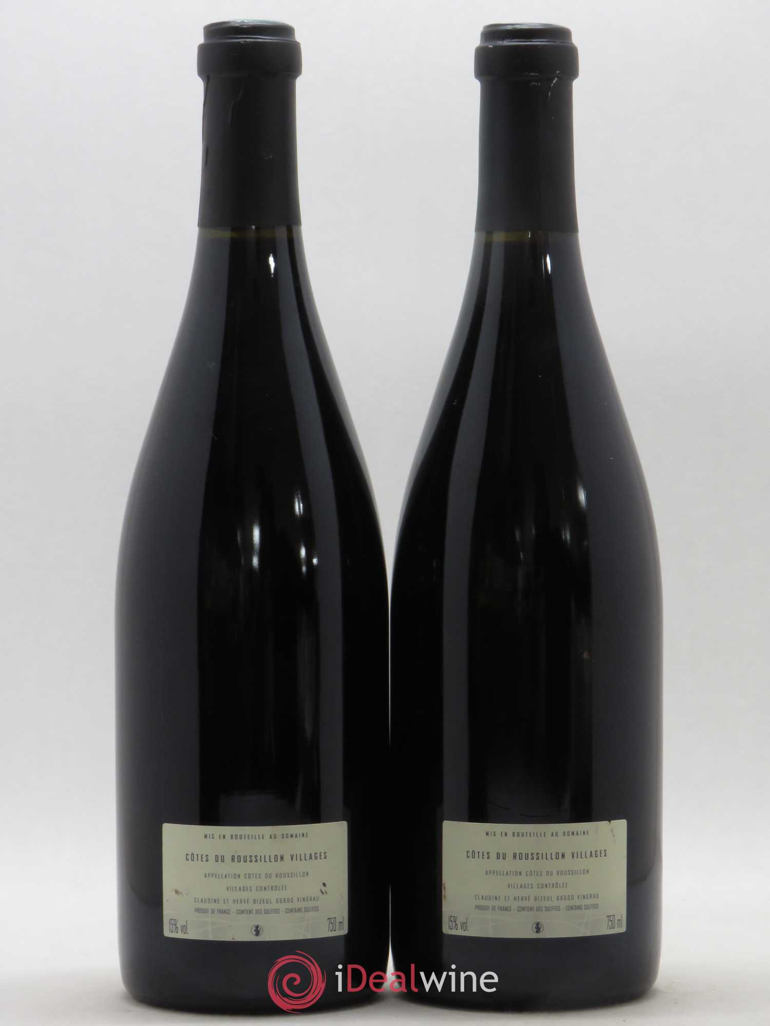 Côtes du Roussillon Villages Clos des Fées La Petite Sibérie Hervé Bizeul 2011 - Lot de 2 bouteilles - 1