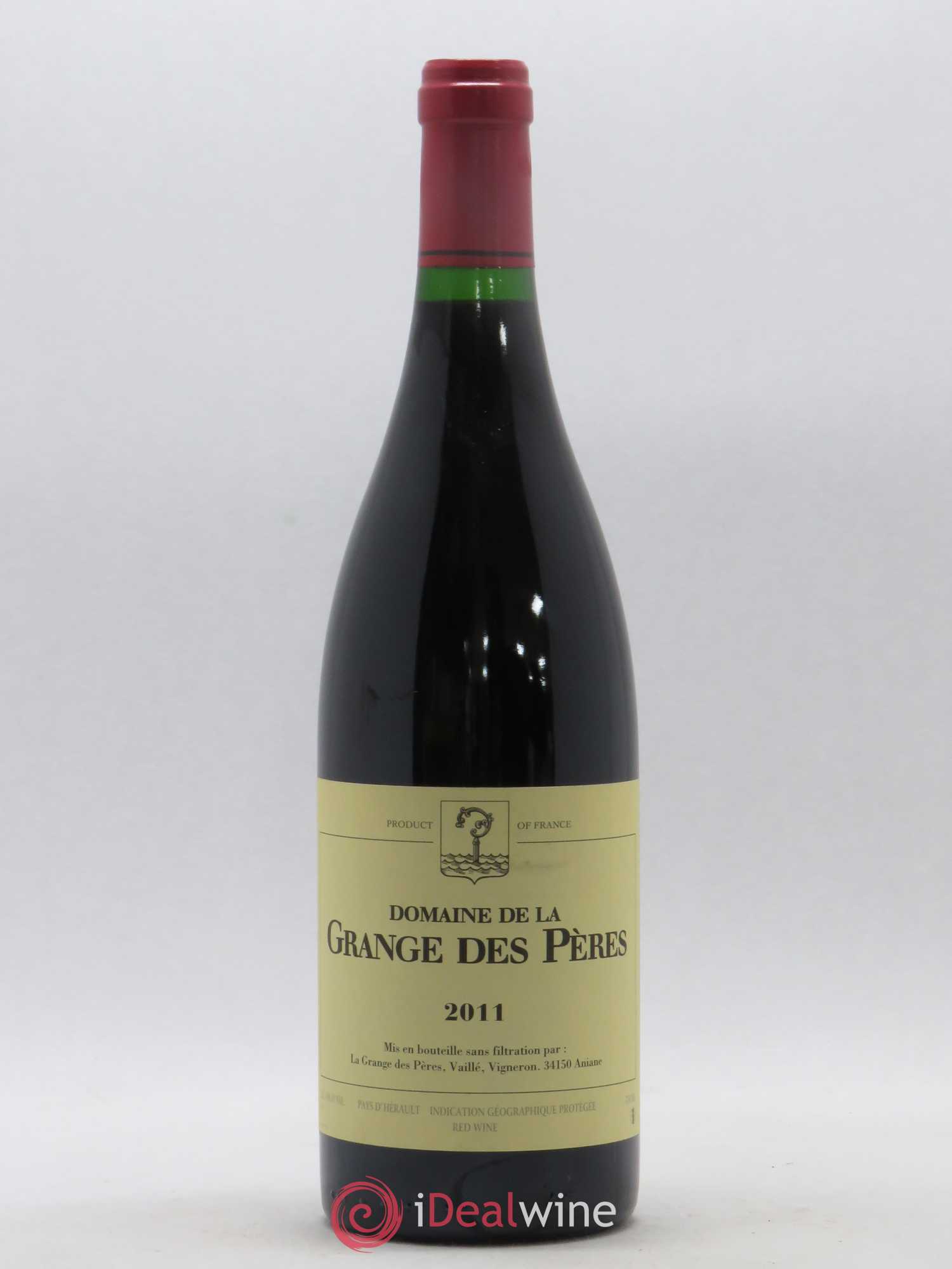 Pays d'Hérault Grange des Pères Laurent Vaillé 2011 - Lot de 1 bouteille - 0
