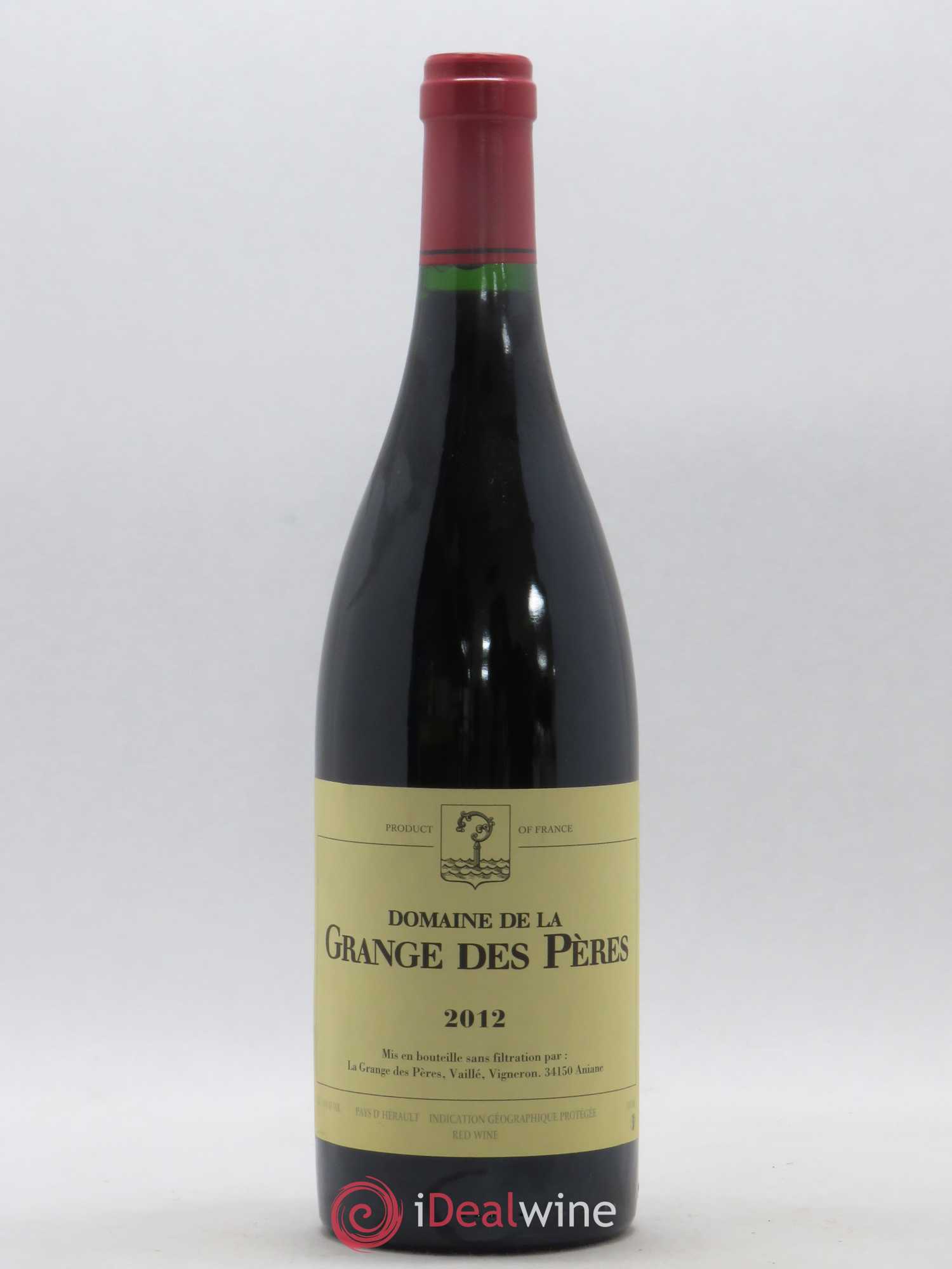 Pays d'Hérault Grange des Pères Laurent Vaillé 2012 - Lot de 1 bouteille - 0