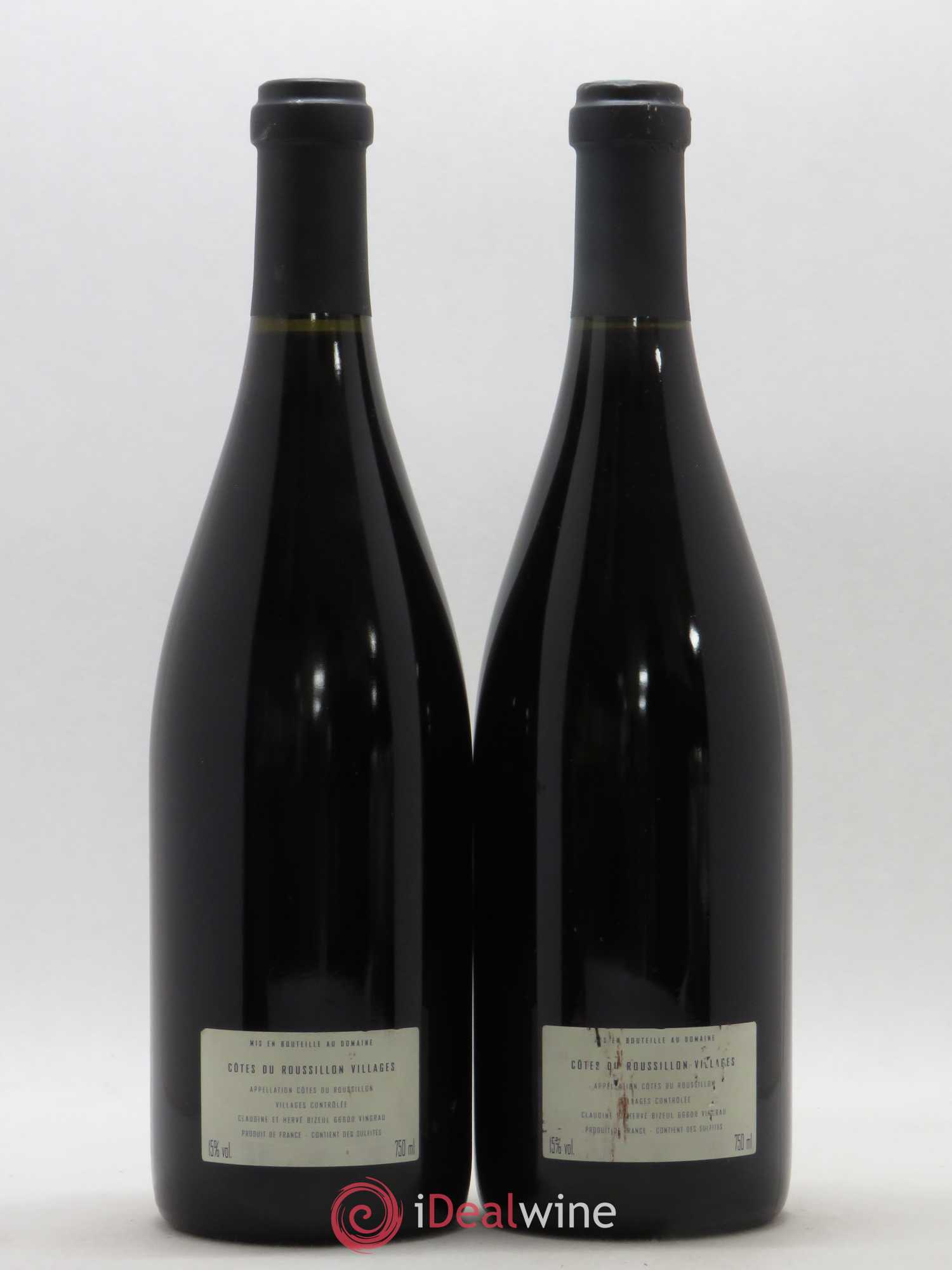 Côtes du Roussillon Villages Clos des Fées La Petite Sibérie Hervé Bizeul 2005 - Lot de 2 bouteilles - 1