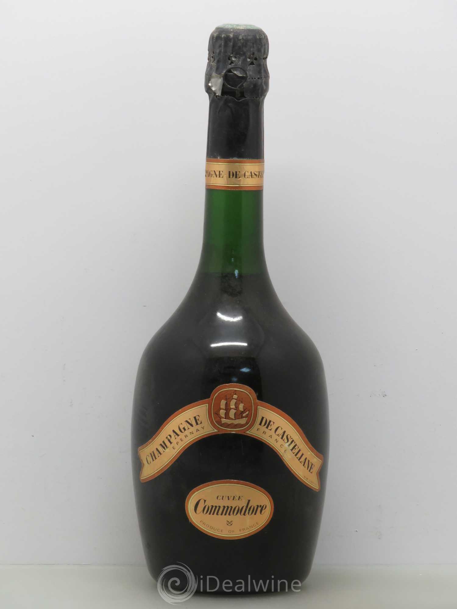Champagne Castellane Cuvée Comodore - Lot de 1 bouteille - 0