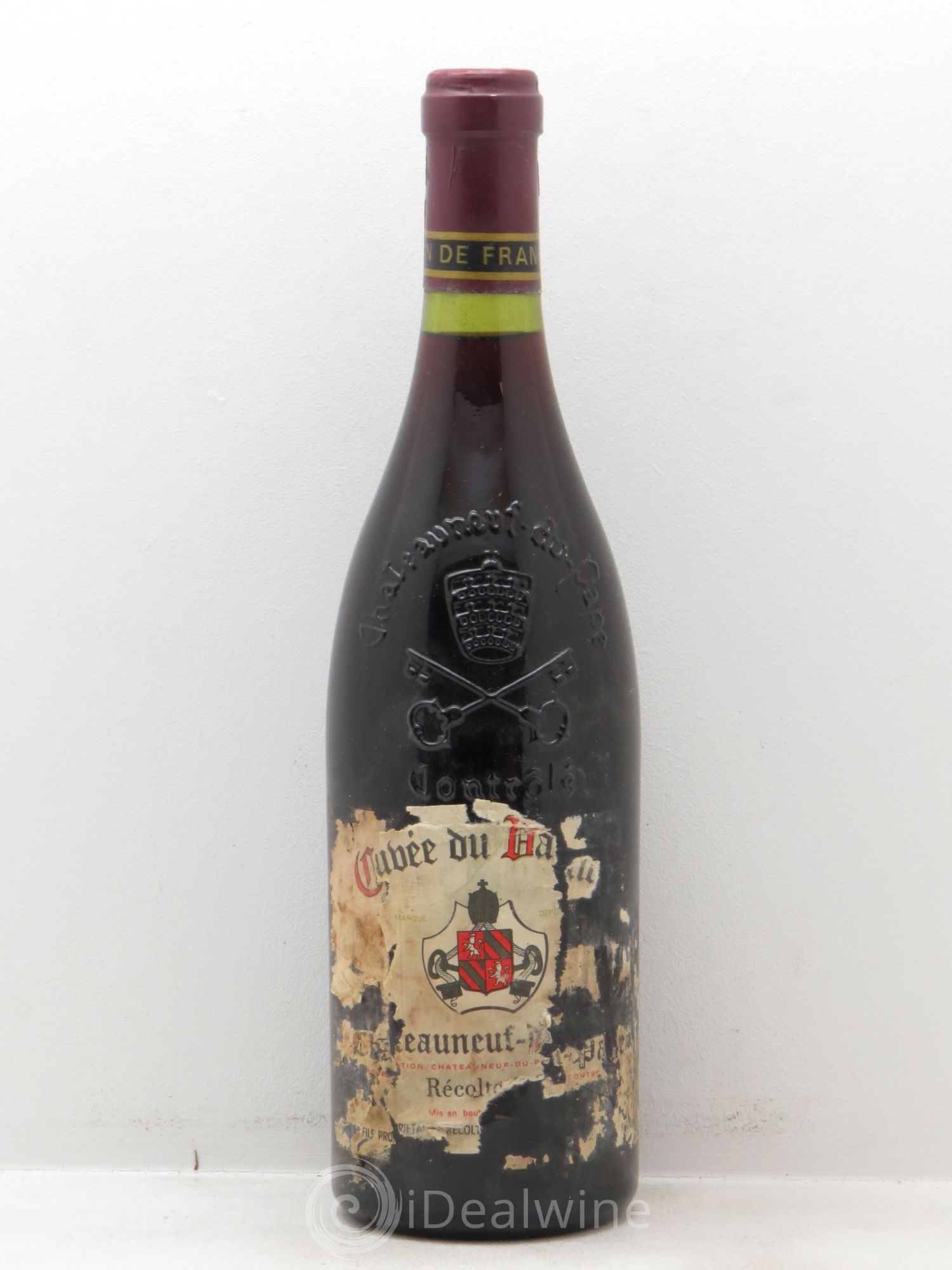 Châteauneuf-du-Pape Cuvée du Vatican Réserve Sixtine (supposé 1983) - Posten von 1 Flasche - 0