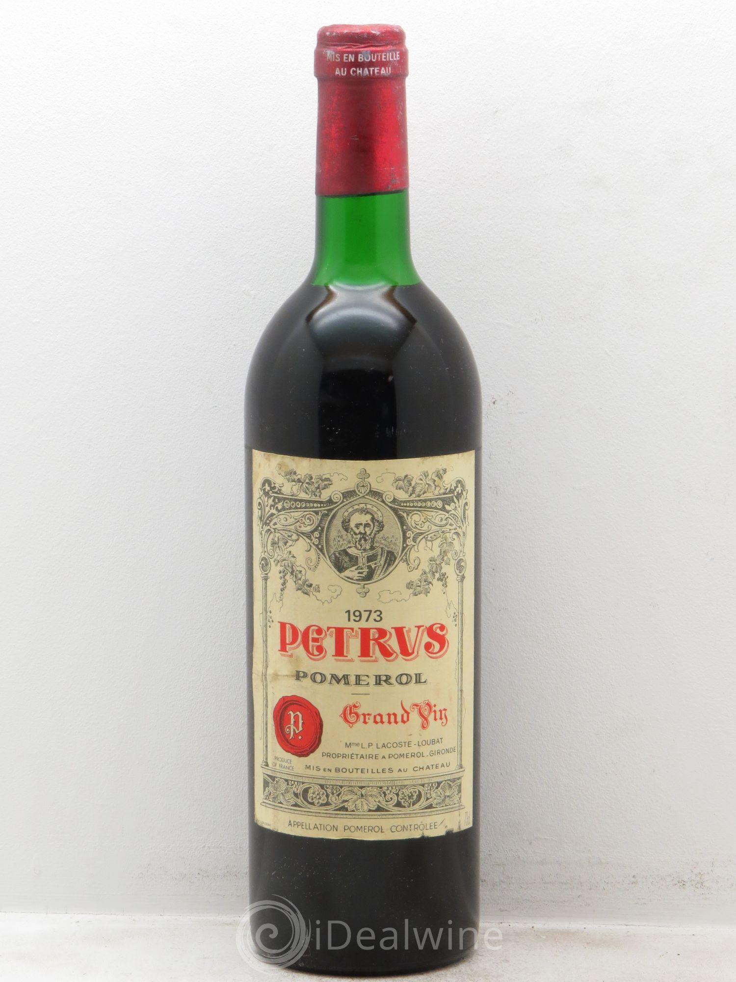 Petrus 1973 - Lot de 1 bouteille - 0