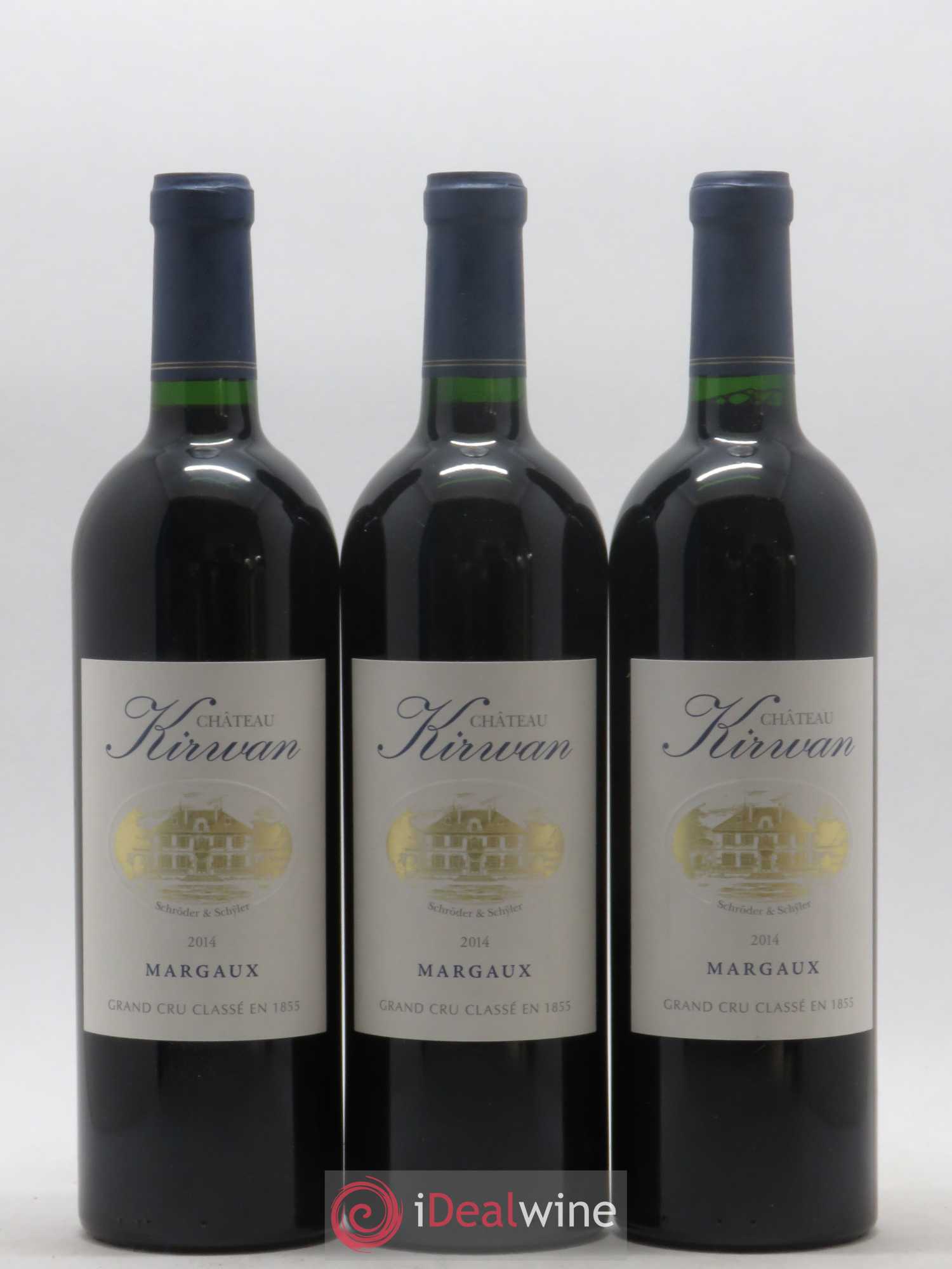 Château Kirwan 3ème Grand Cru Classé 2014 - Lot de 3 bouteilles - 0