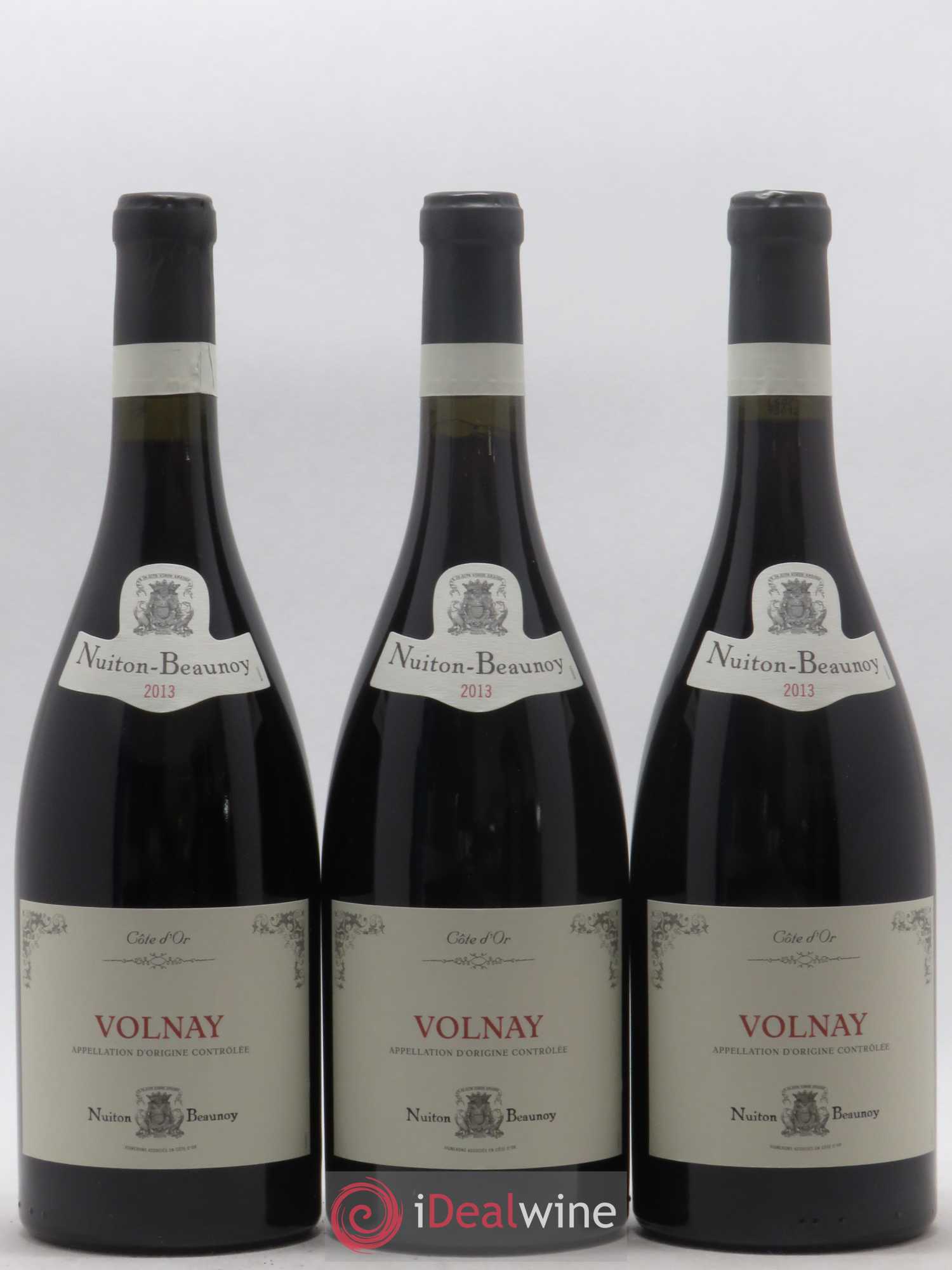 Volnay Domaine Nuiton-Beaunoy 2013 - Lot de 3 bouteilles - 0