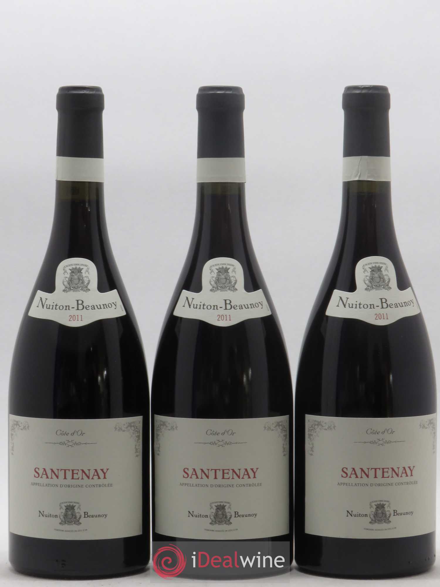 Santenay Domaine Nuiton-Beaunoy 2011 - Posten von 3 Flaschen - 0