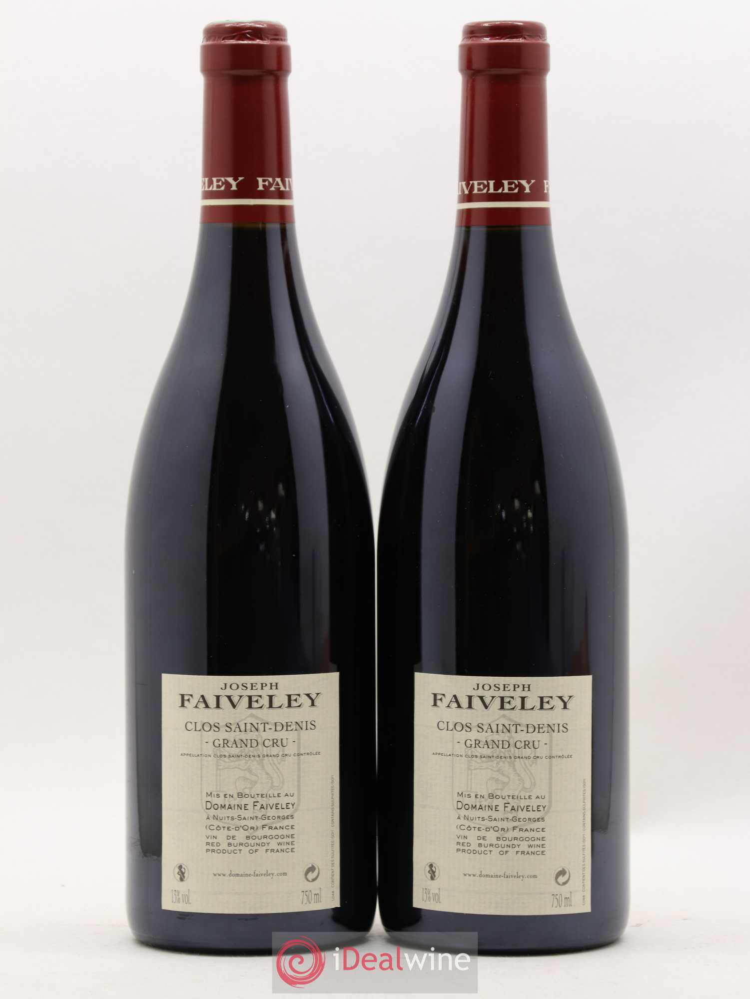 Clos Saint-Denis Grand Cru Faiveley 2014 - Lot de 2 bouteilles - 1