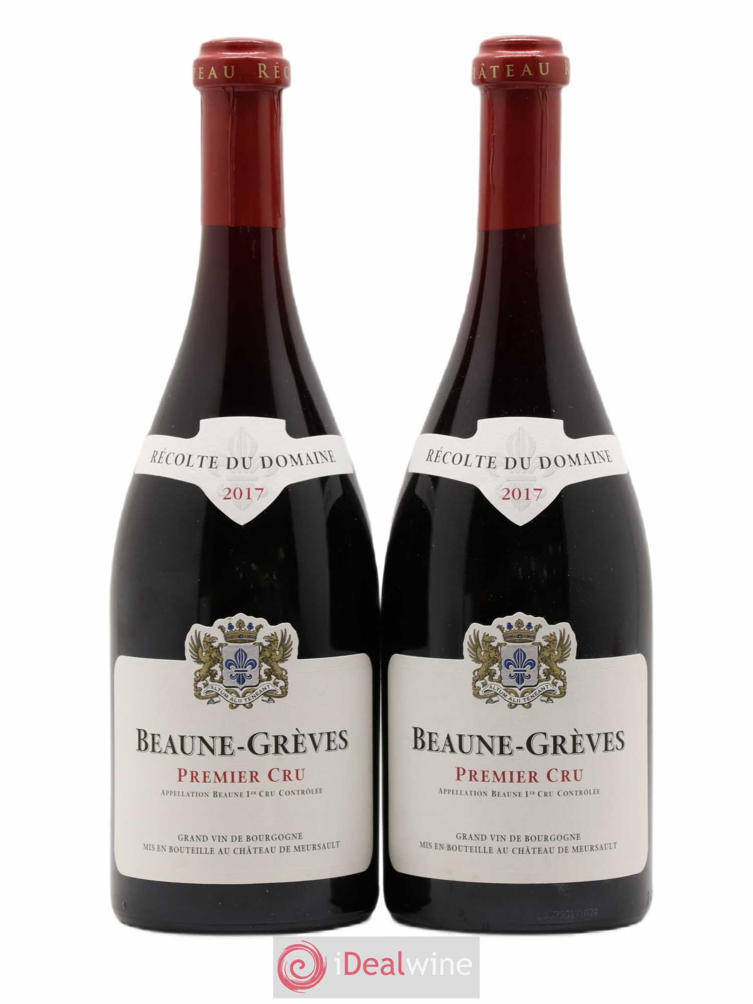 Beaune 1er Cru Chateau de Meursault 2017 - Posten von 2 Flaschen - 0