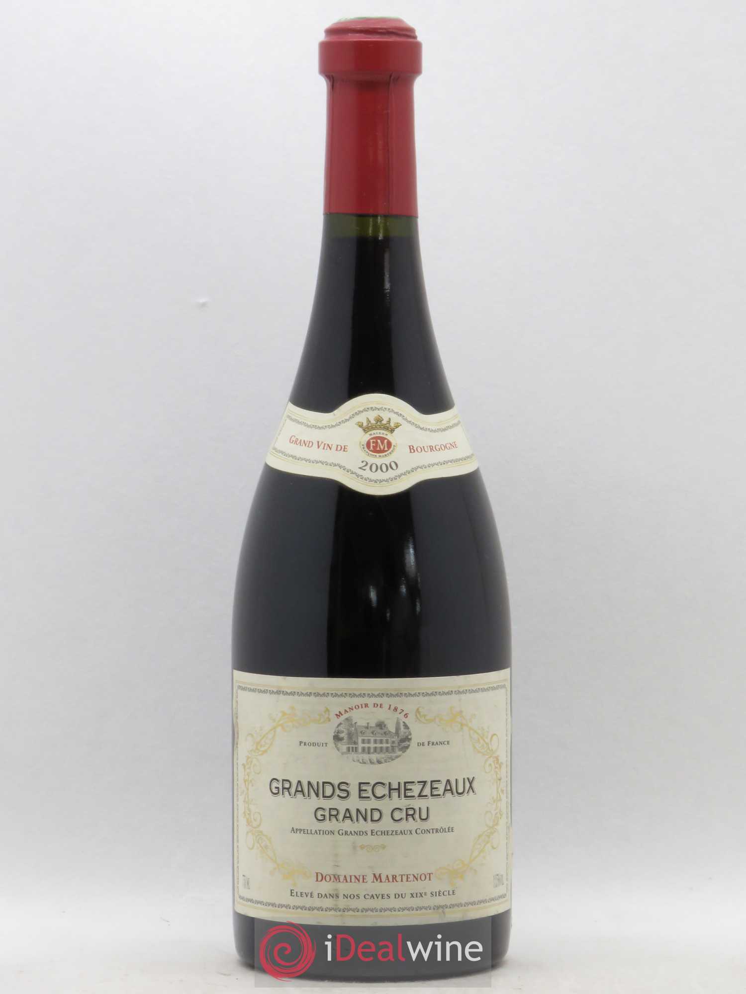 Grands-Echezeaux Grand Cru Domaine Martenot 2000 - Lot de 1 bouteille - 0