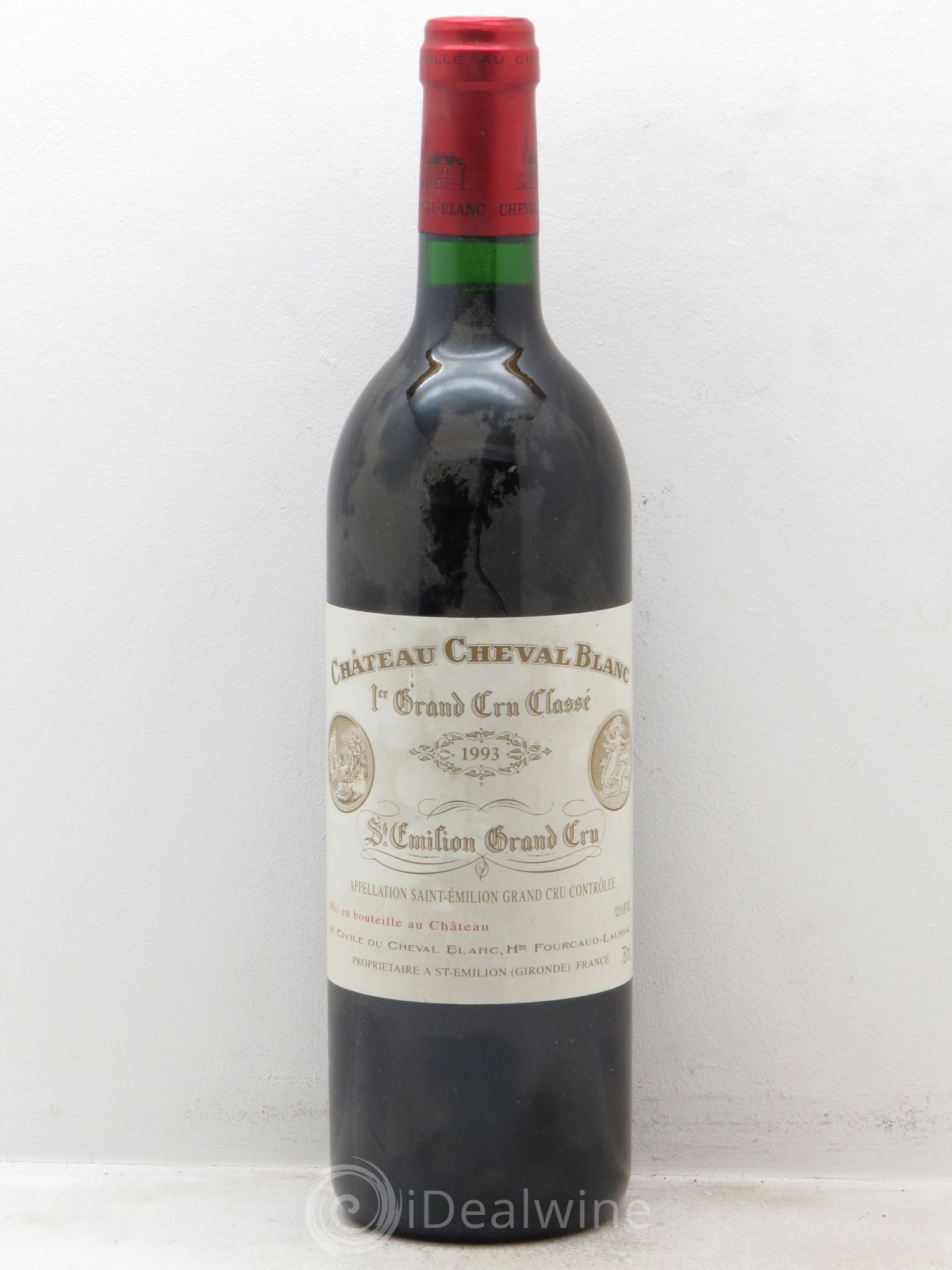 Château Cheval Blanc 1er Grand Cru Classé A 1993 - Lot de 1 bouteille - 0