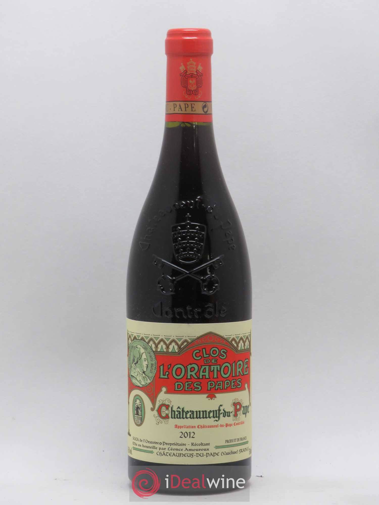 Châteauneuf-du-Pape Clos de l'Oratoire des Papes 2012 - Lot de 1 bouteille - 0
