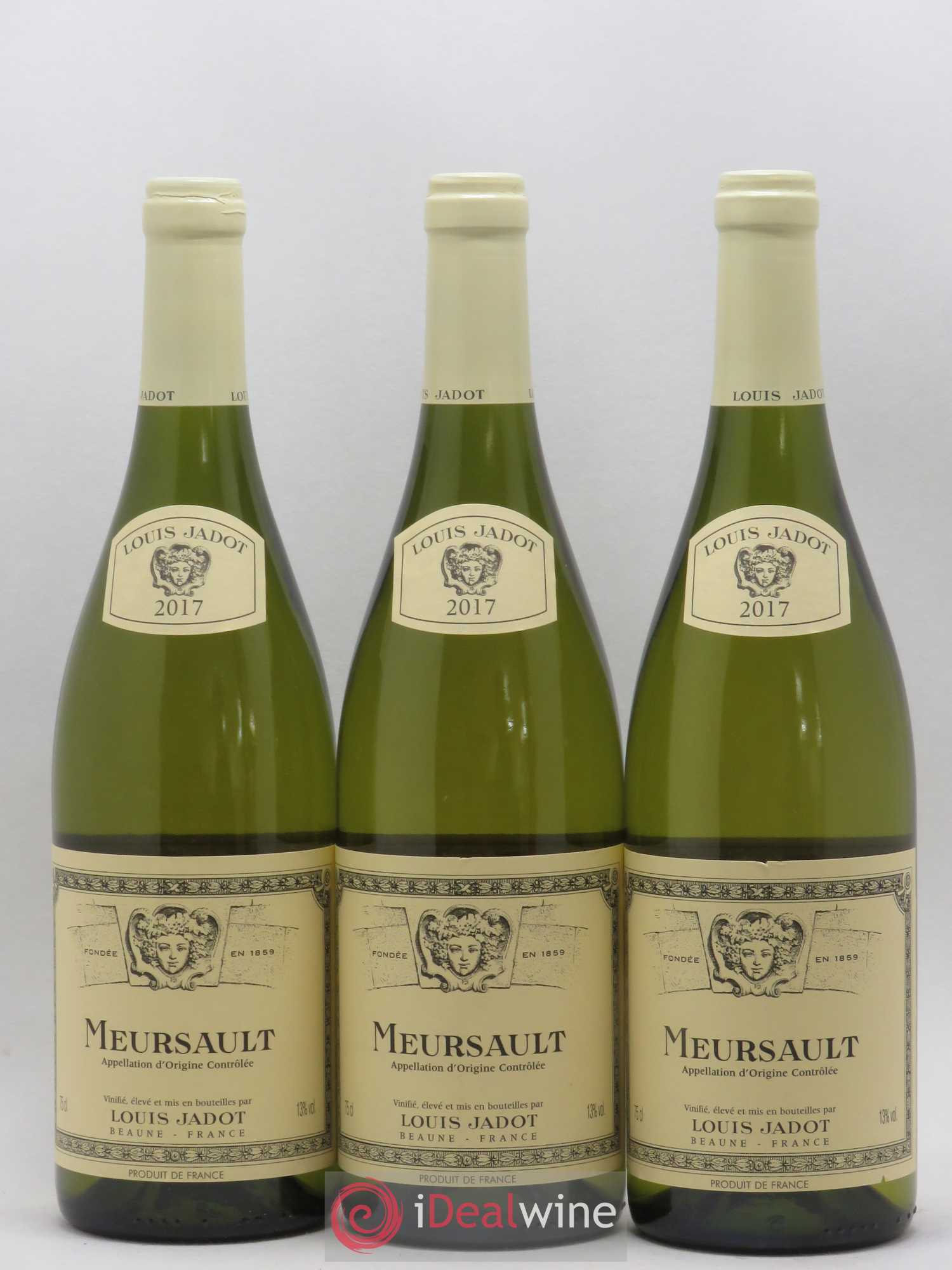 Meursault Maison Louis Jadot 2017 - Lot de 3 bouteilles - 0