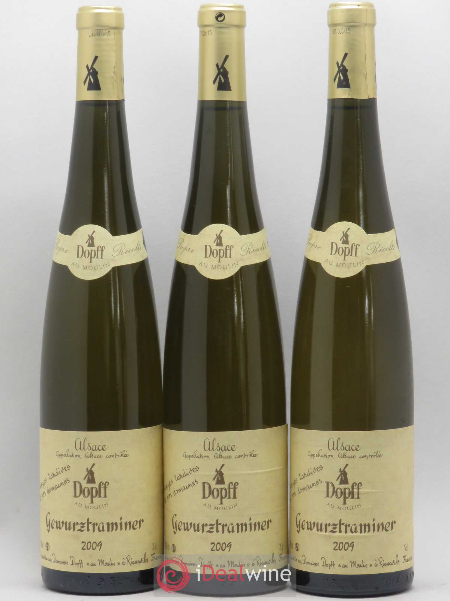 Gewurztraminer Vendanges Tardives  2009 - Lotto di 6 bottiglie - 2