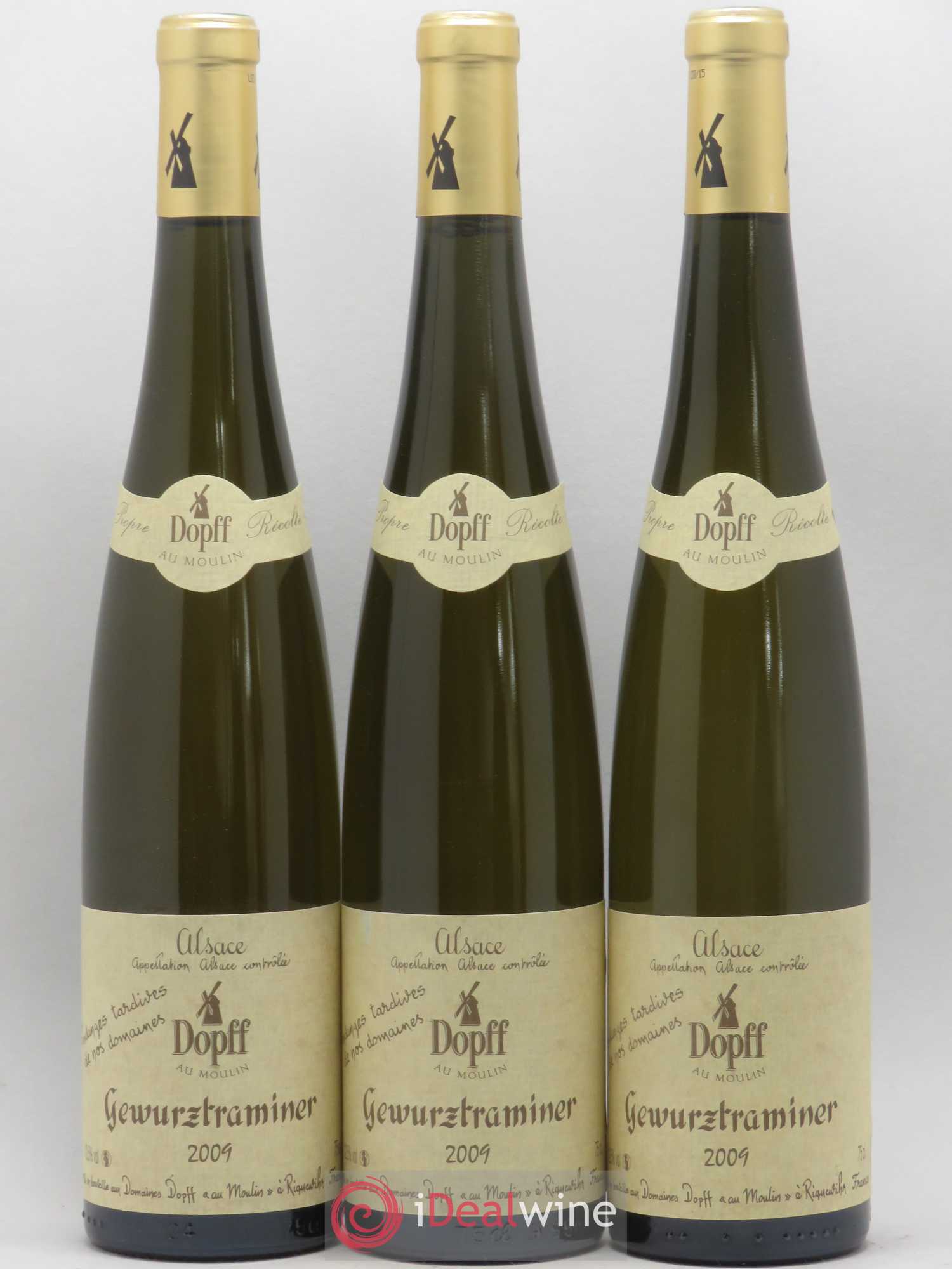 Gewurztraminer Vendanges Tardives 2009 - Lotto di 3 bottiglie - 0