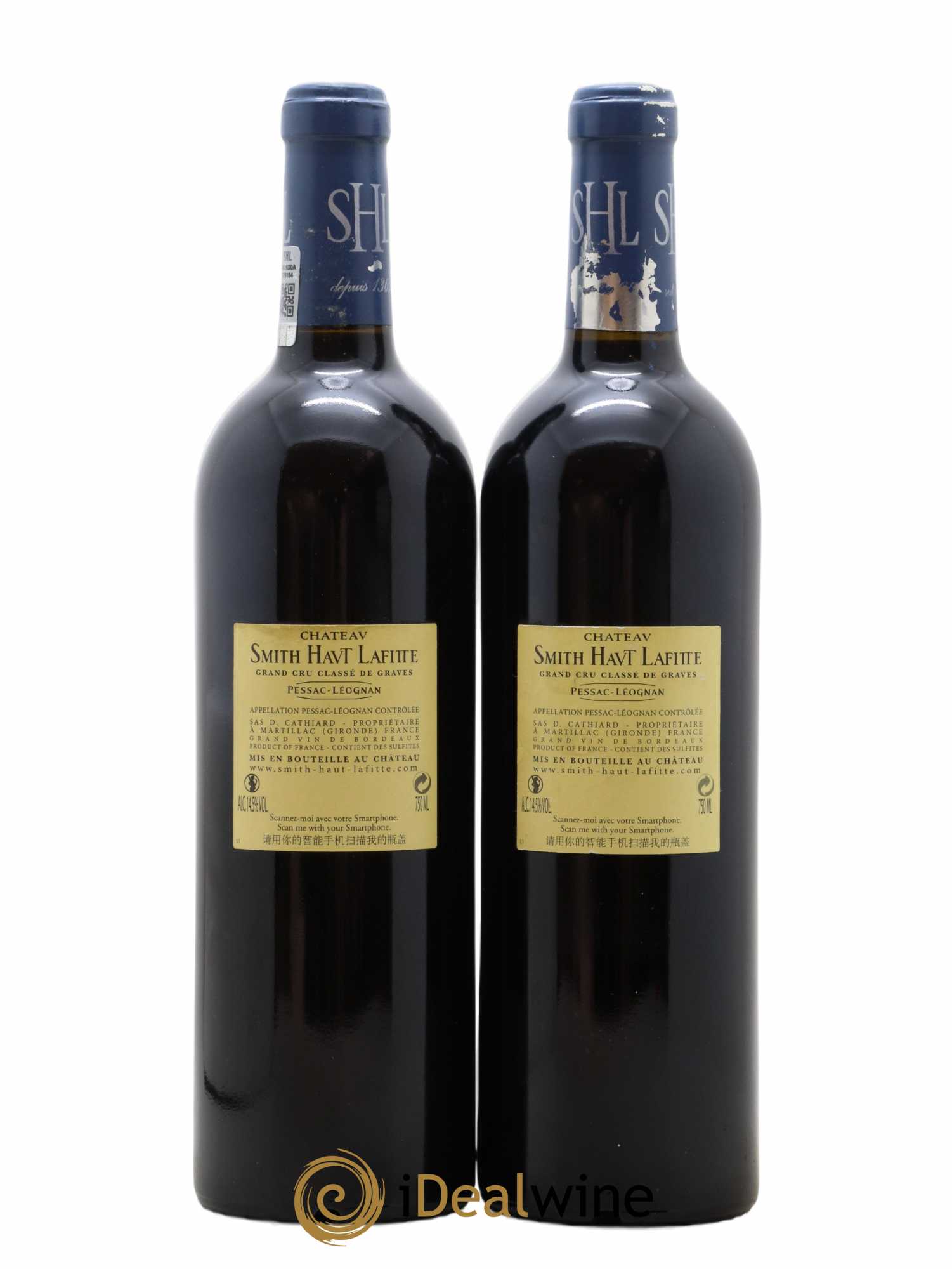Château Smith Haut Lafitte Cru Classé de Graves 2010 - Lot de 2 bouteilles - 1