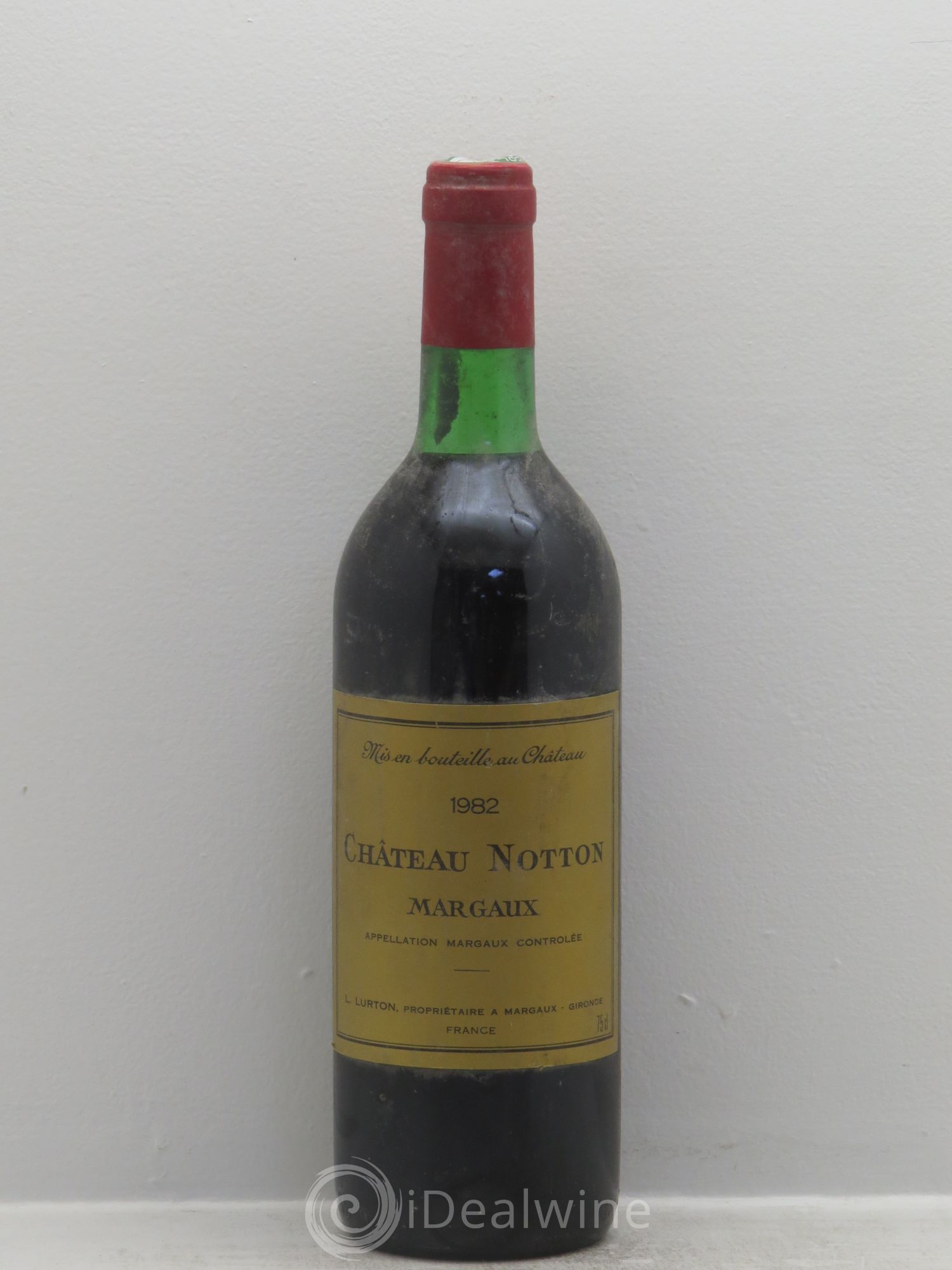 Bordeaux Château Notton 1982 - Lot de 1 bouteille - 0