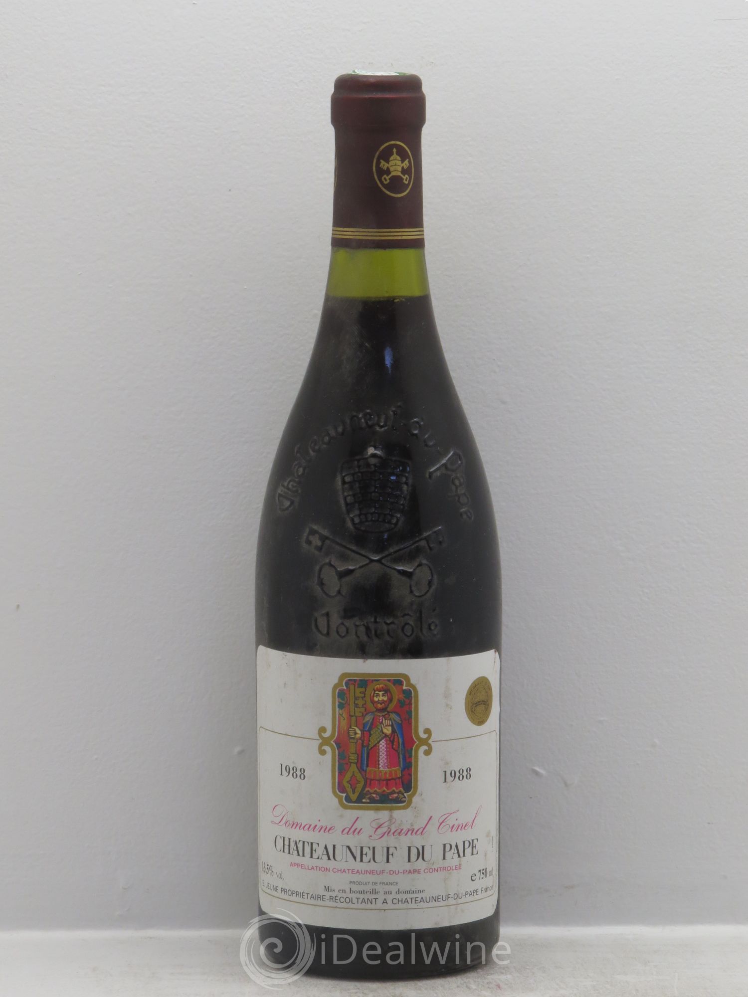 Châteauneuf-du-Pape Grand Tinel 1988 - Lot de 1 bouteille - 0
