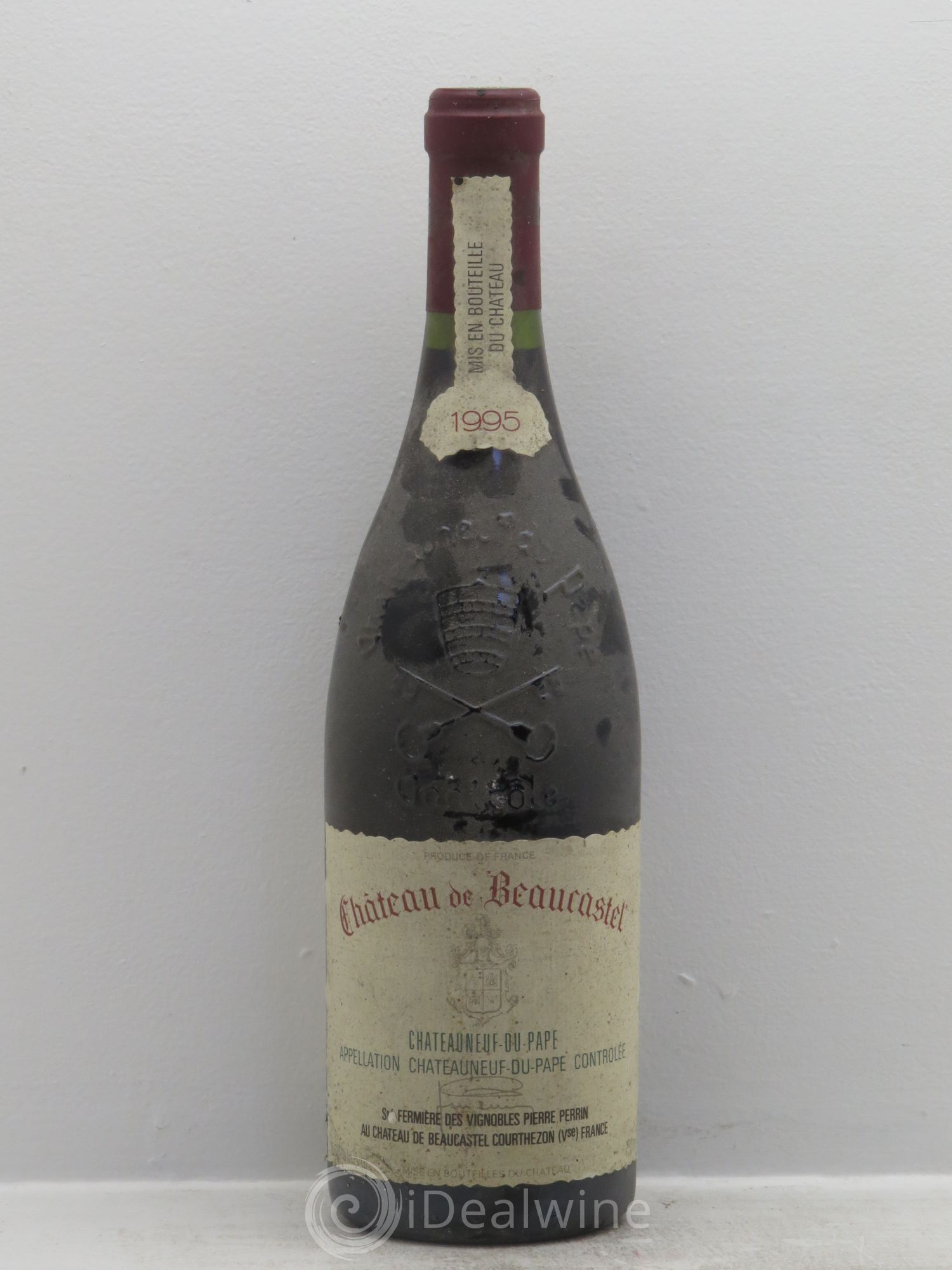 Châteauneuf-du-Pape Château de Beaucastel Famille Perrin 1995 - Lot de 1 bouteille - 0