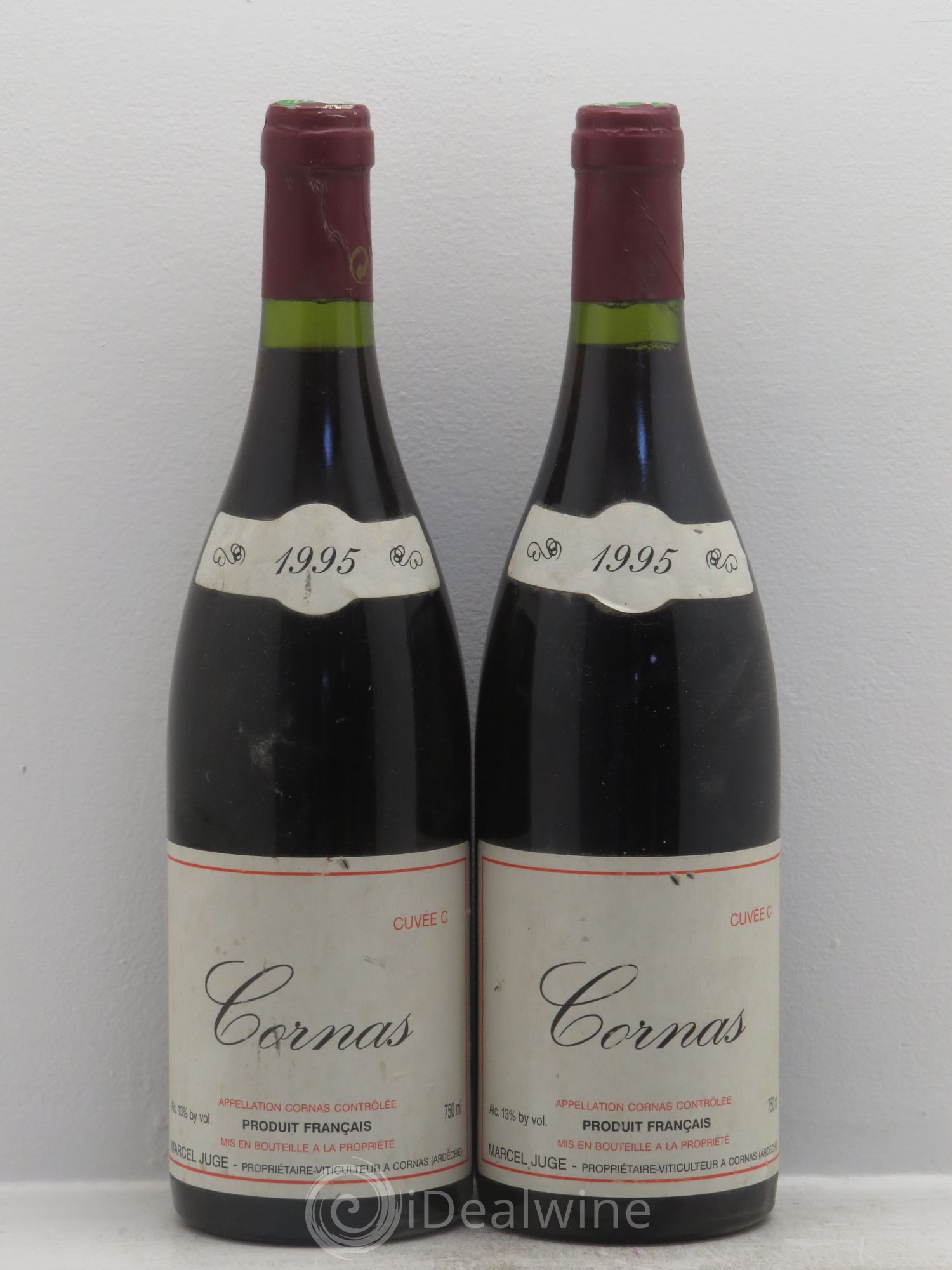 Cornas Cuvée C Juge 1995 - Posten von 2 Flaschen - 0