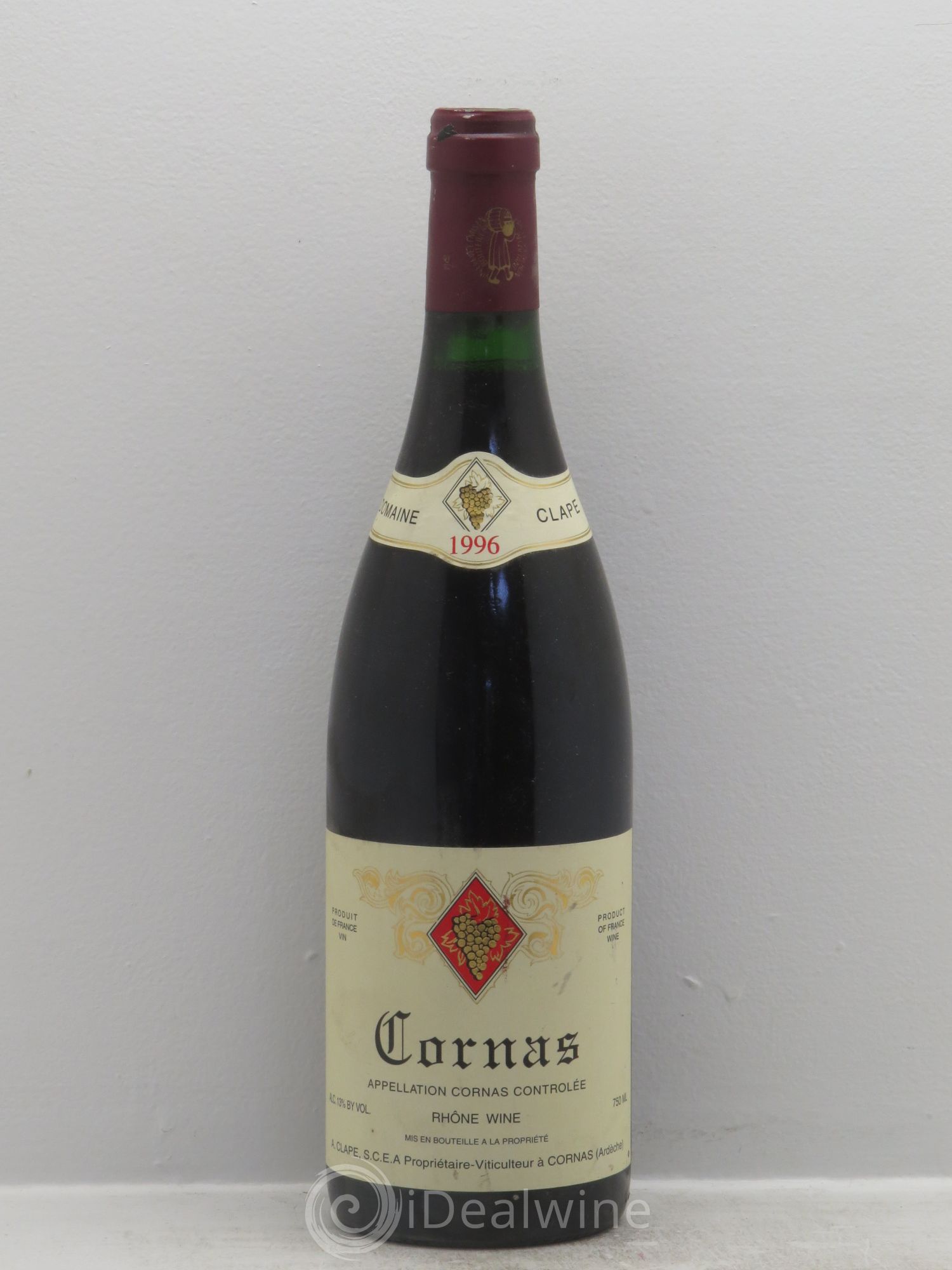Cornas Auguste Clape 1996 - Lot de 1 bouteille - 0