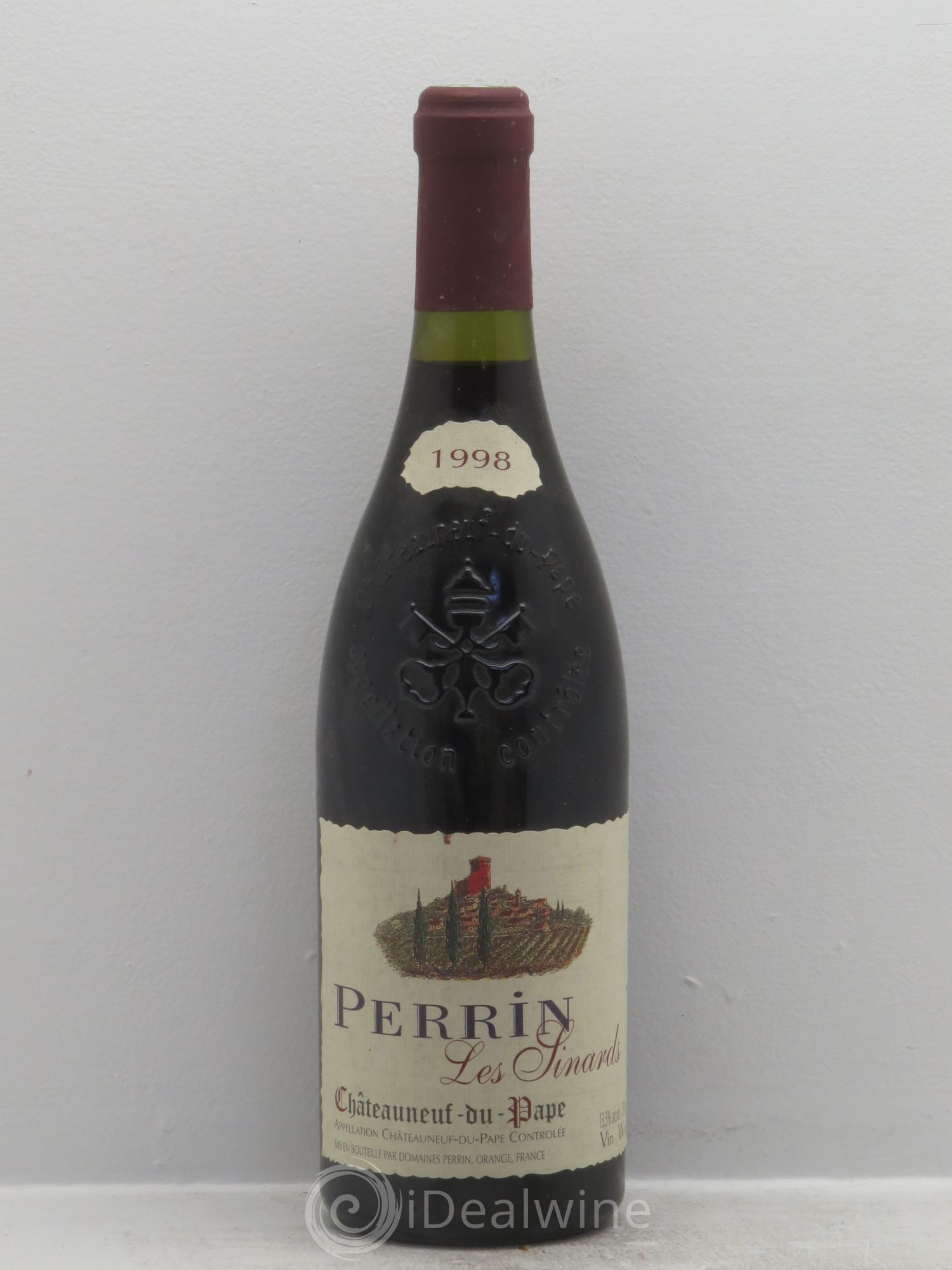 Châteauneuf-du-Pape Perrin les Sinards 1998 - Lot de 1 bouteille - 0