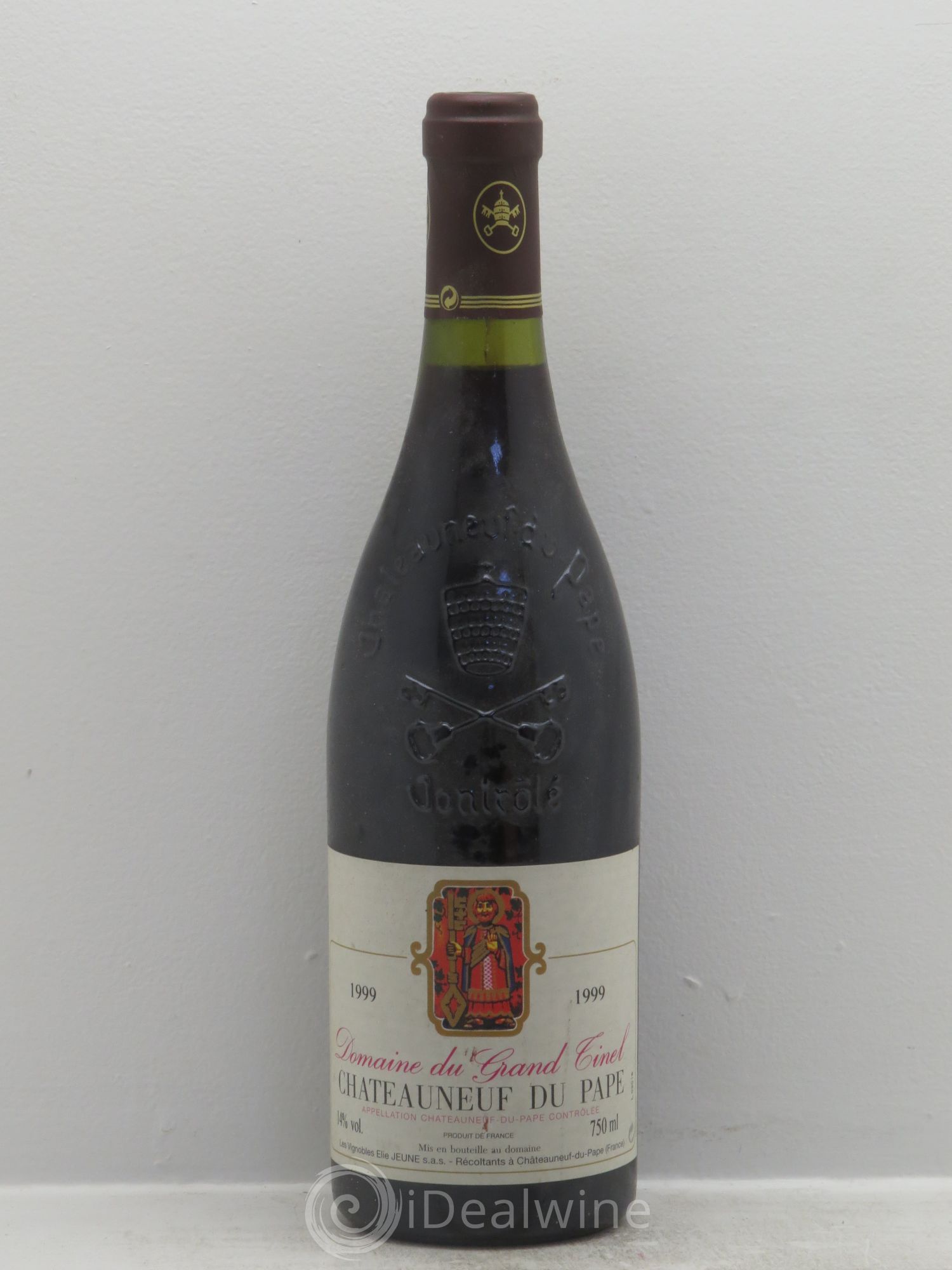 Châteauneuf-du-Pape Grand Tinel 1999 - Lot de 1 bouteille - 0