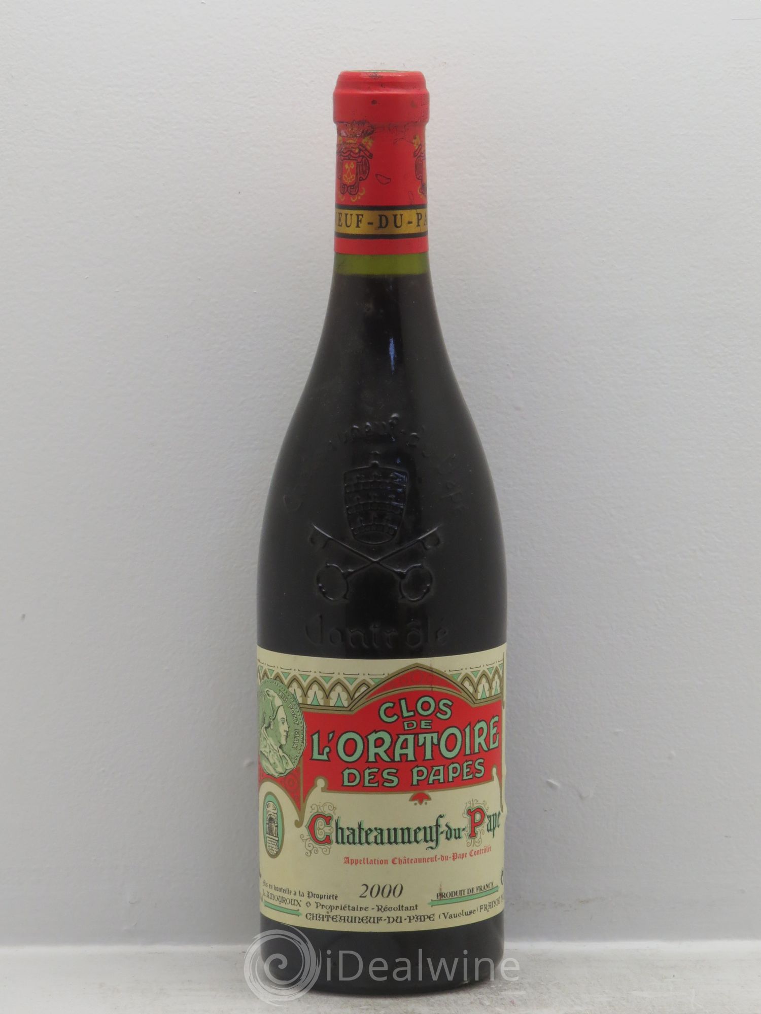 Châteauneuf-du-Pape Clos de l'Oratoire des Papes 2000 - Lot de 1 bouteille - 0