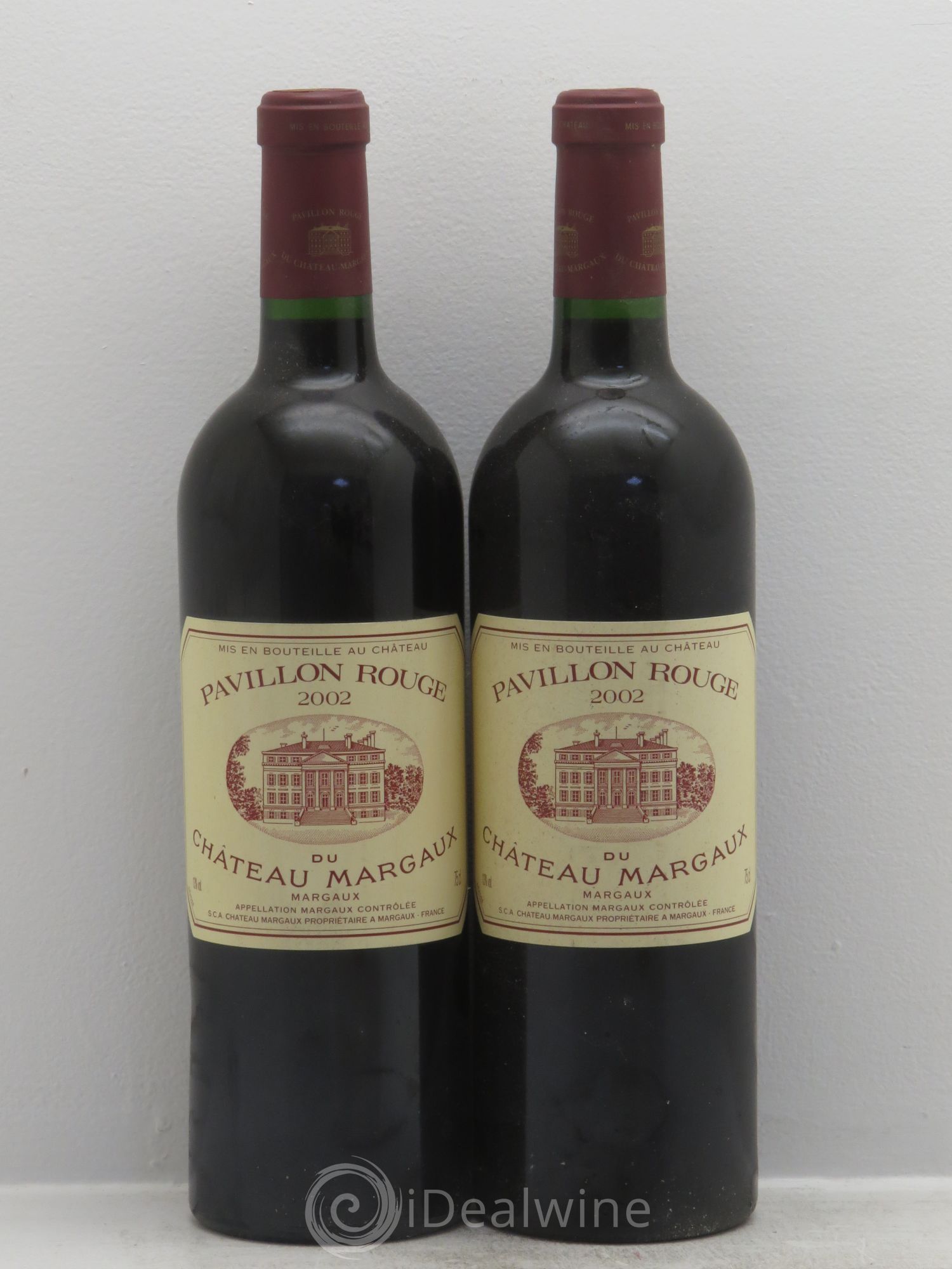 Pavillon Rouge du Château Margaux Second Vin 2002 - Lot de 2 bouteilles - 0