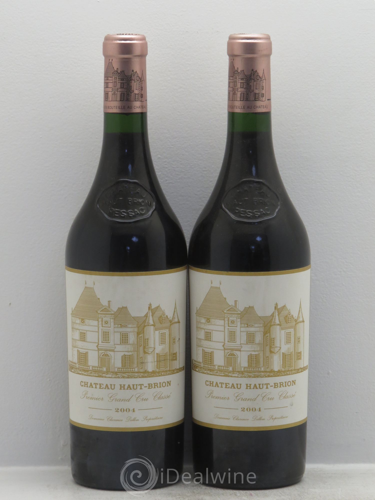 Château Haut Brion 1er Grand Cru Classé 2004 - Lot de 2 bouteilles - 0