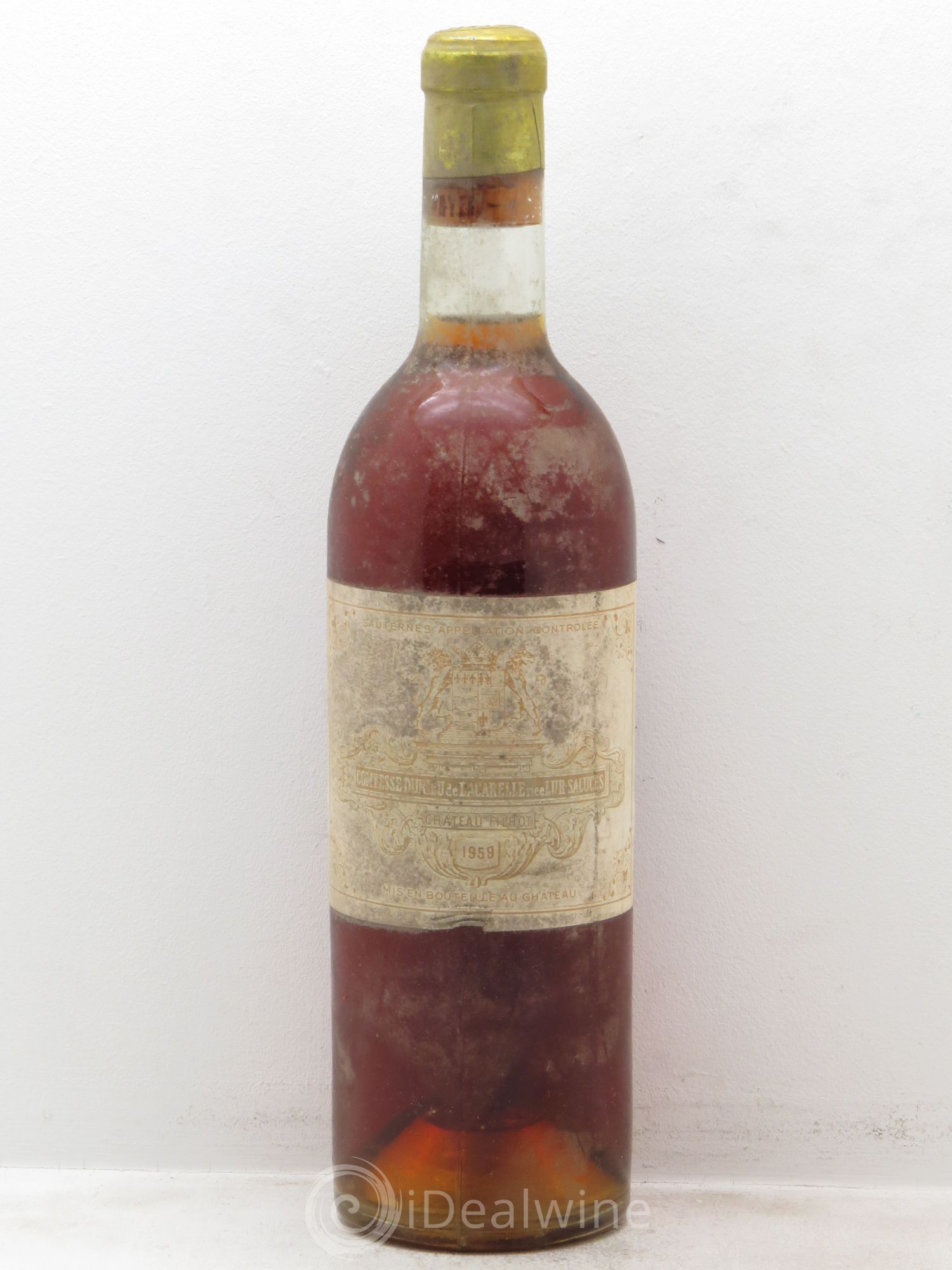 Château Filhot 2ème Grand Cru Classé 1959 - Lotto di 1 bottiglia - 0