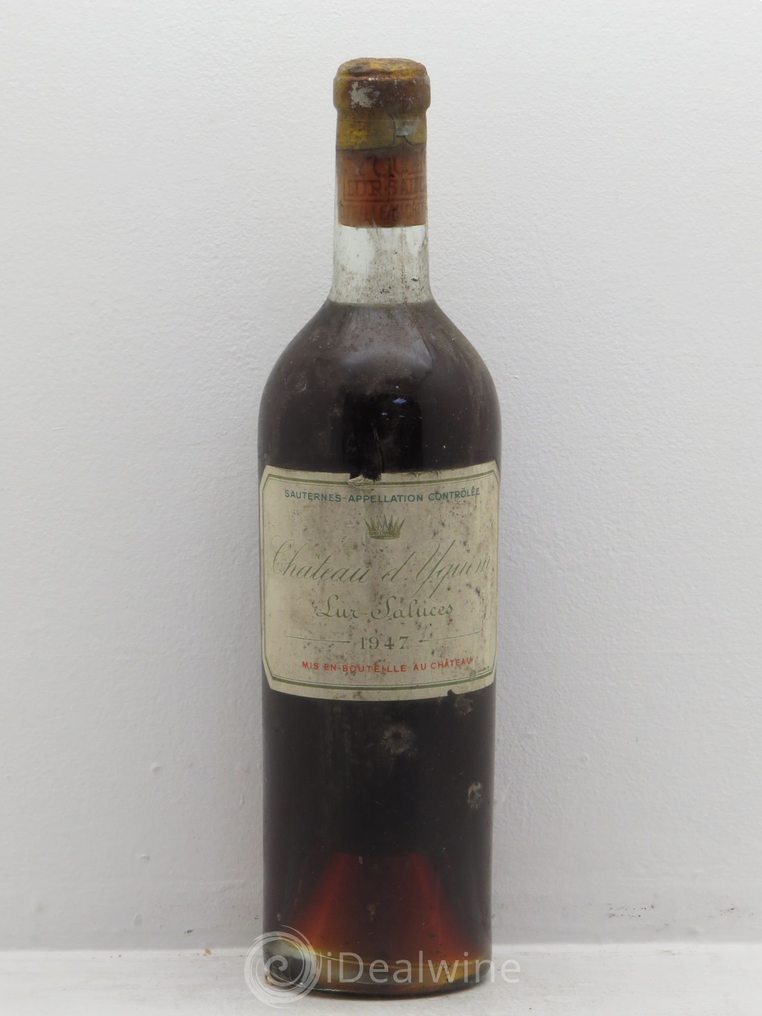 Château d' Yquem 1er Cru Classé Supérieur 1947 - Lotto di 1 bottiglia - 0
