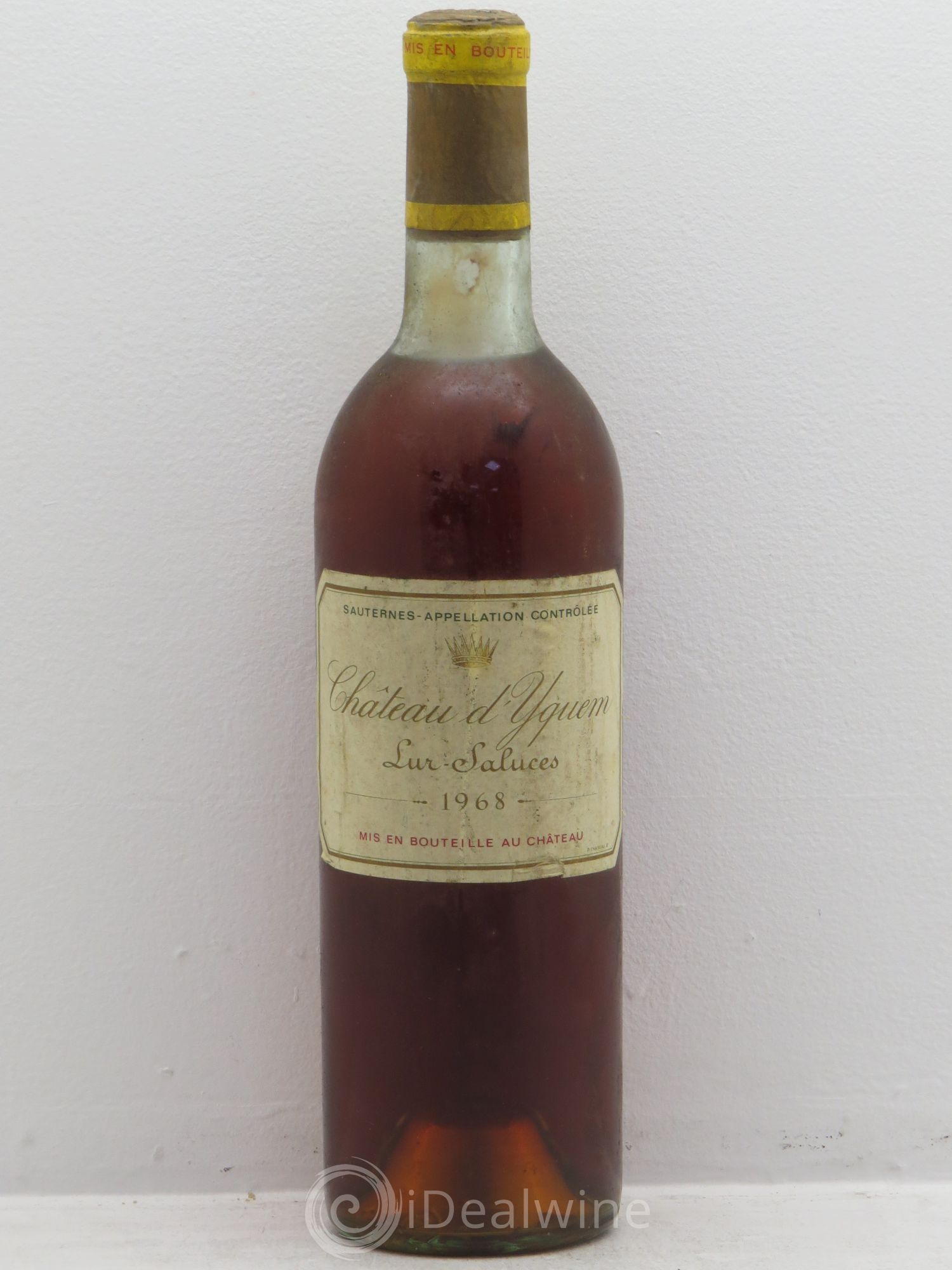 Château d' Yquem 1er Cru Classé Supérieur 1968 - Lotto di 1 bottiglia - 0