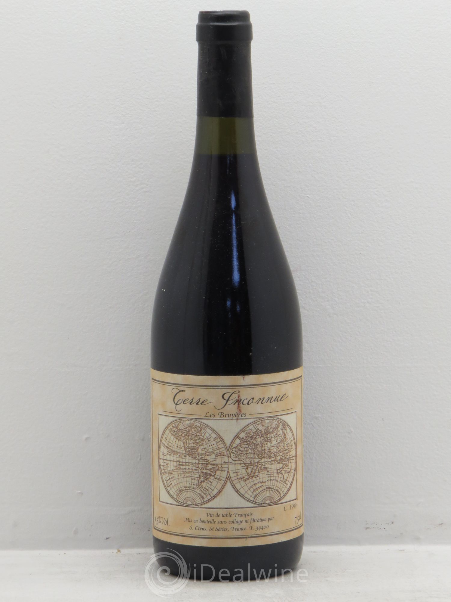 Vin de table Les Bruyères Terre inconnue 1999 - Posten von 6 Flaschen - 0