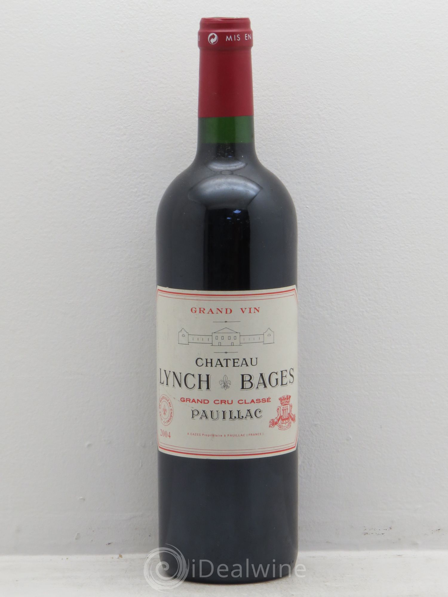 Château Lynch Bages 5ème Grand Cru Classé 2004 - Lot de 1 bouteille - 0