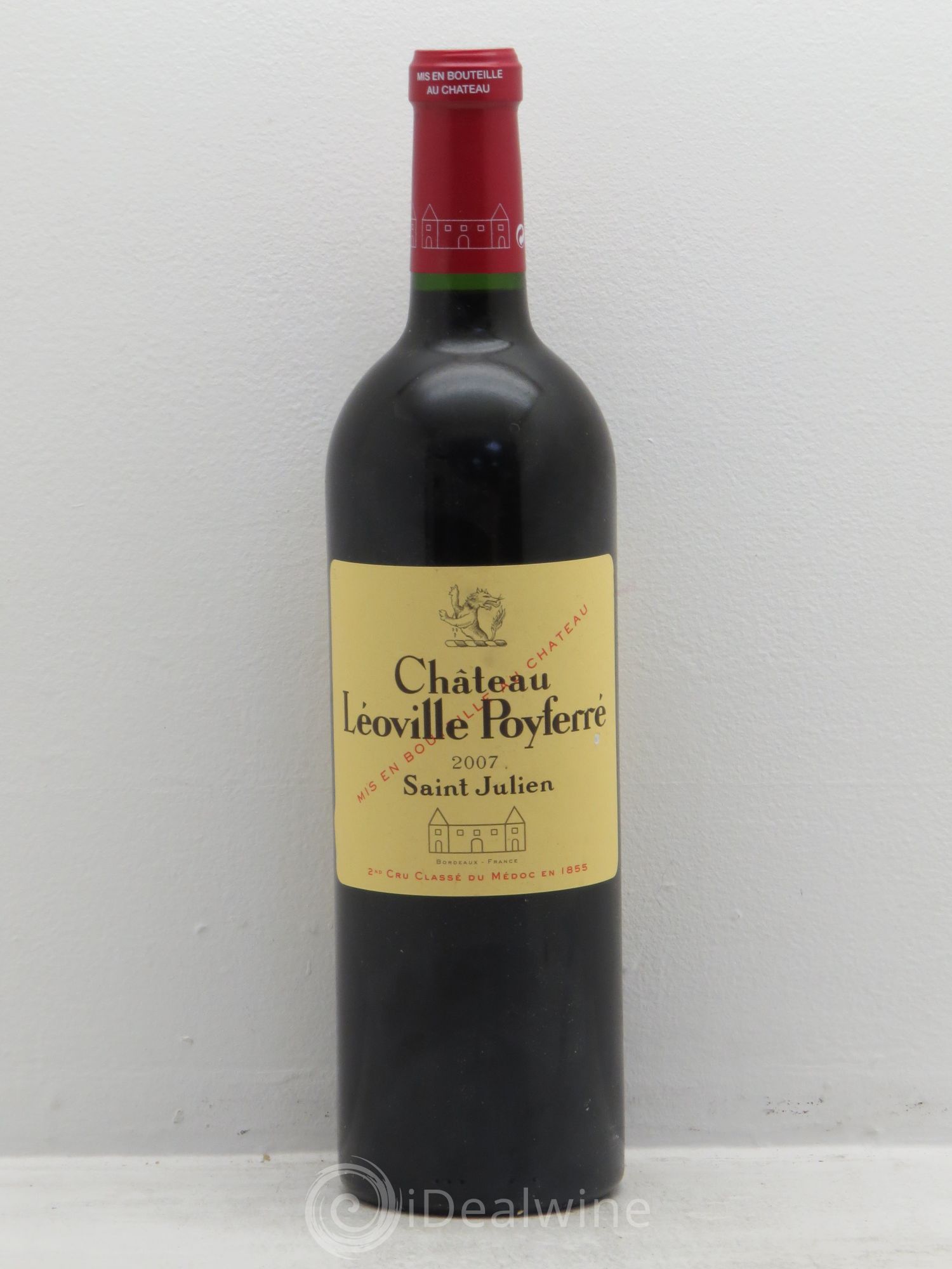 Château Léoville Poyferré 2ème Grand Cru Classé 2007 - Lot de 6 bouteilles - 0
