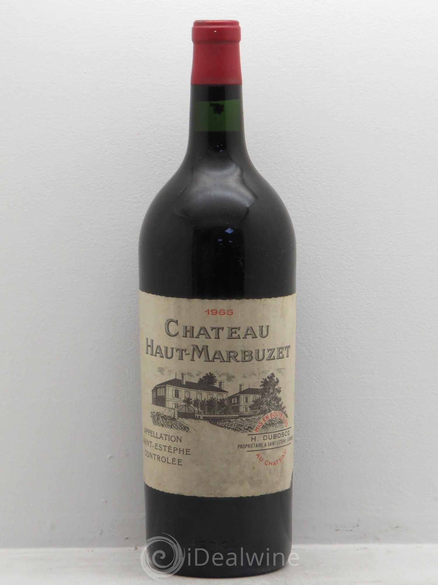 Château Haut Marbuzet 1966 - Lot de 1 magnum - 0