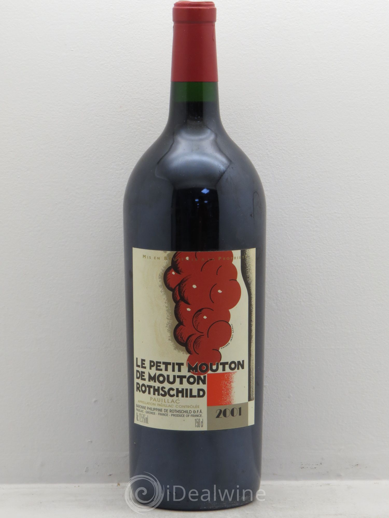 Petit Mouton Second Vin 2001 - Lot de 1 magnum - 0