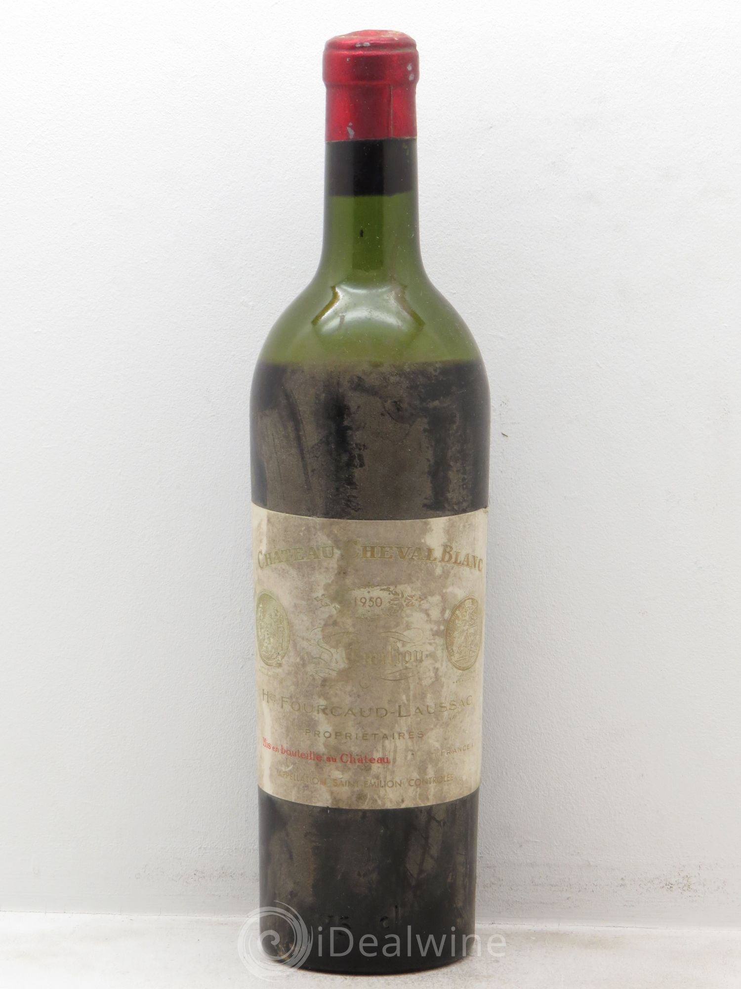 Château Cheval Blanc 1er Grand Cru Classé A 1950 - Lot de 1 bouteille - 0