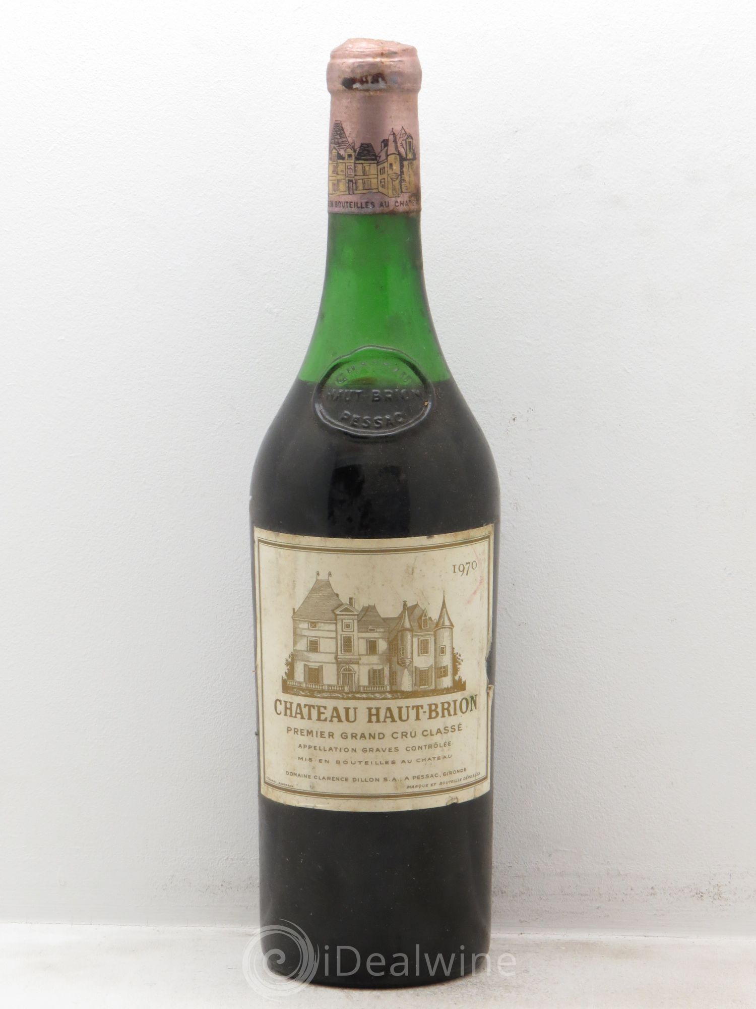 Château Haut Brion 1er Grand Cru Classé 1970 - Lot de 1 bouteille - 0