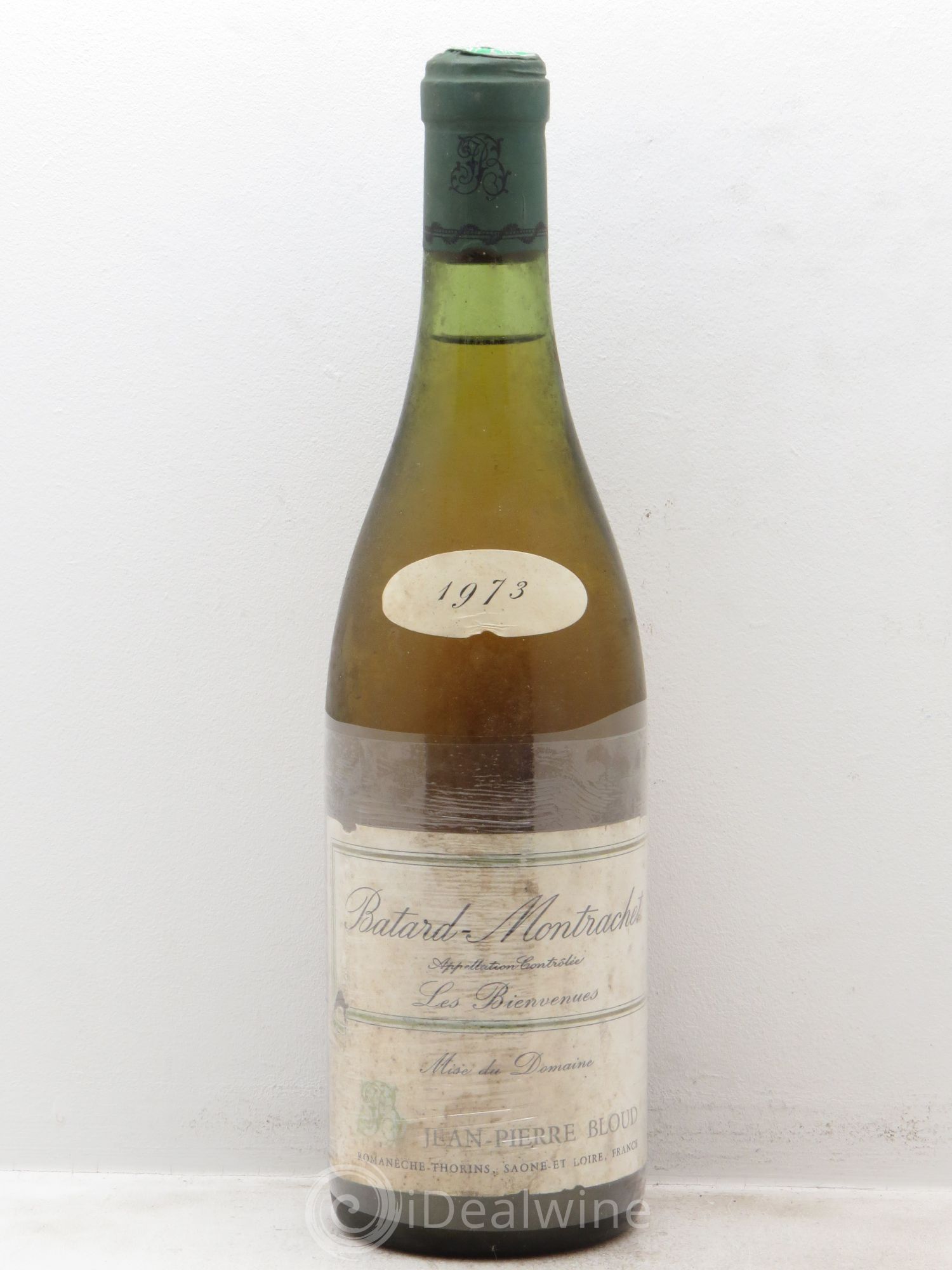 Bâtard-Montrachet Grand Cru "Les Bienvenues" JP Bloud 1973 - Lotto di 1 bottiglia - 0