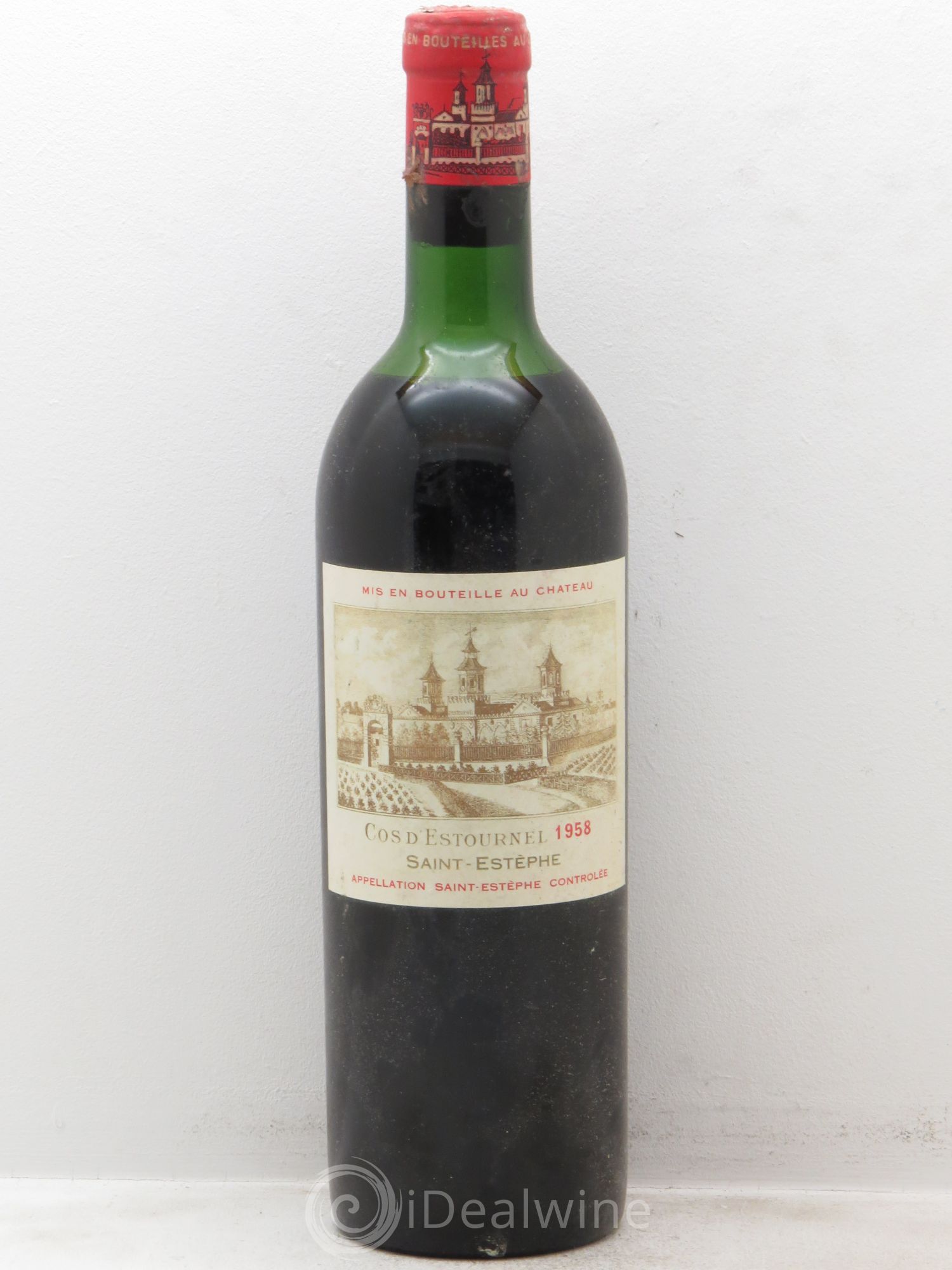 Cos d'Estournel 2ème Grand Cru Classé 1958 - Lot de 1 bouteille - 0
